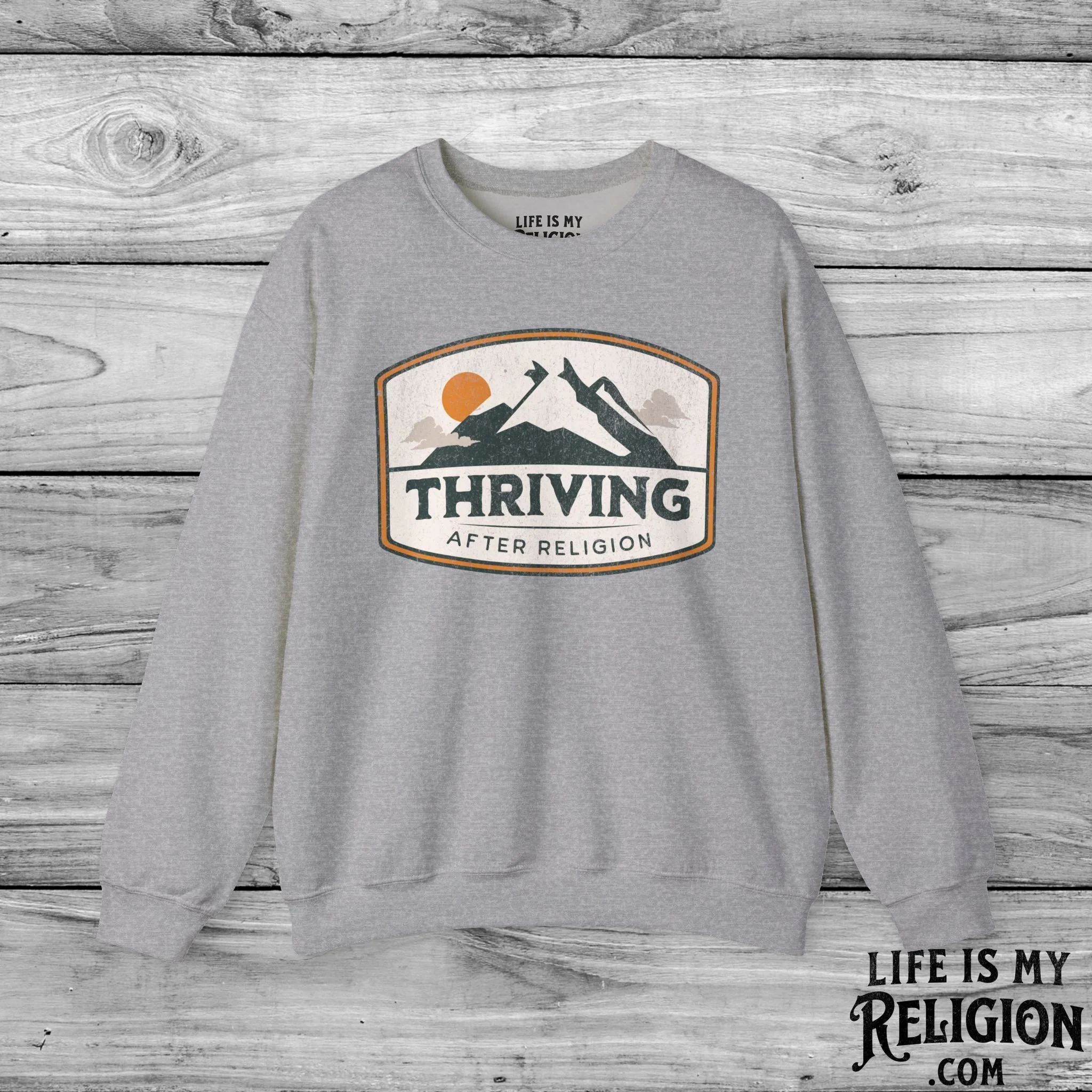 Thriving After Religion (Mountain) - Crewneck Sweatshirt