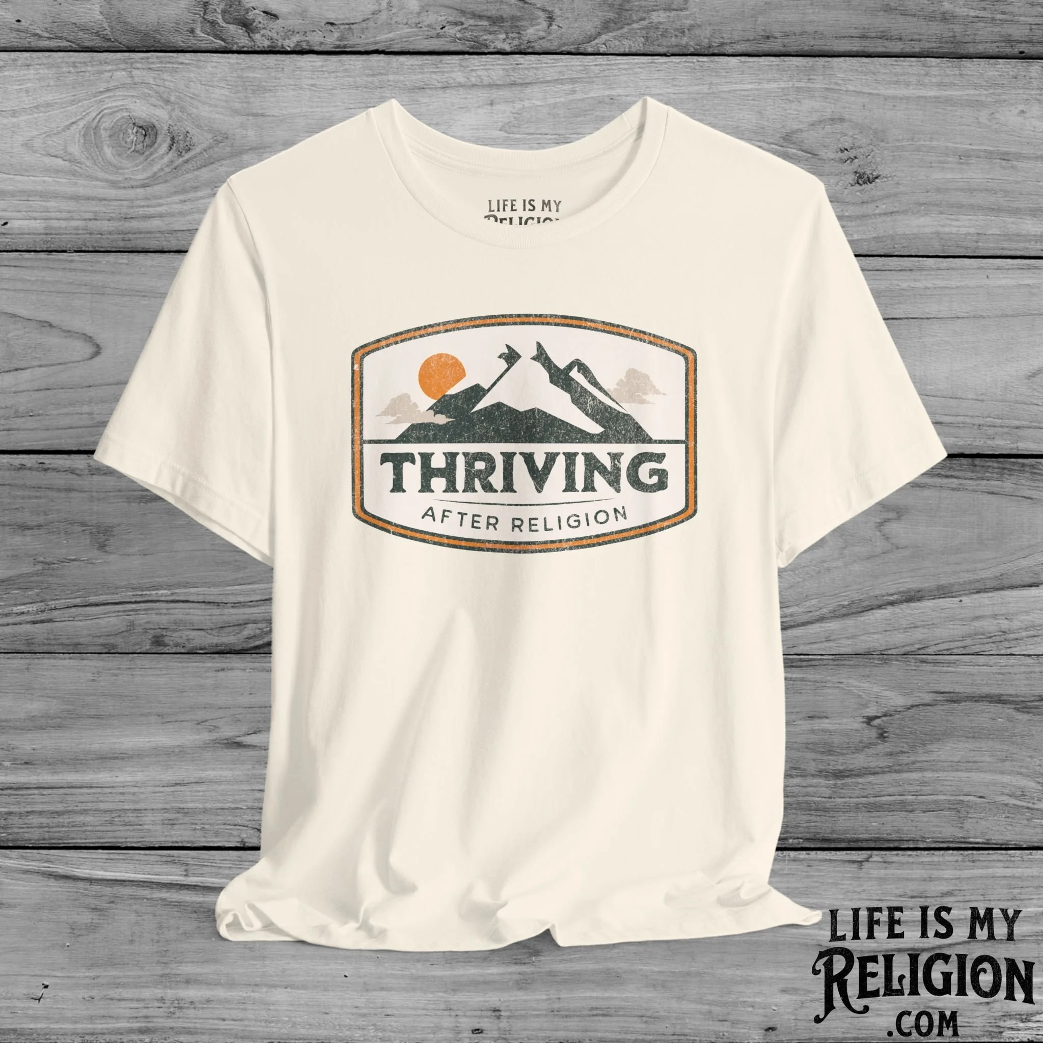 Thriving After Religion (Mountain) - Short Sleeve Tee