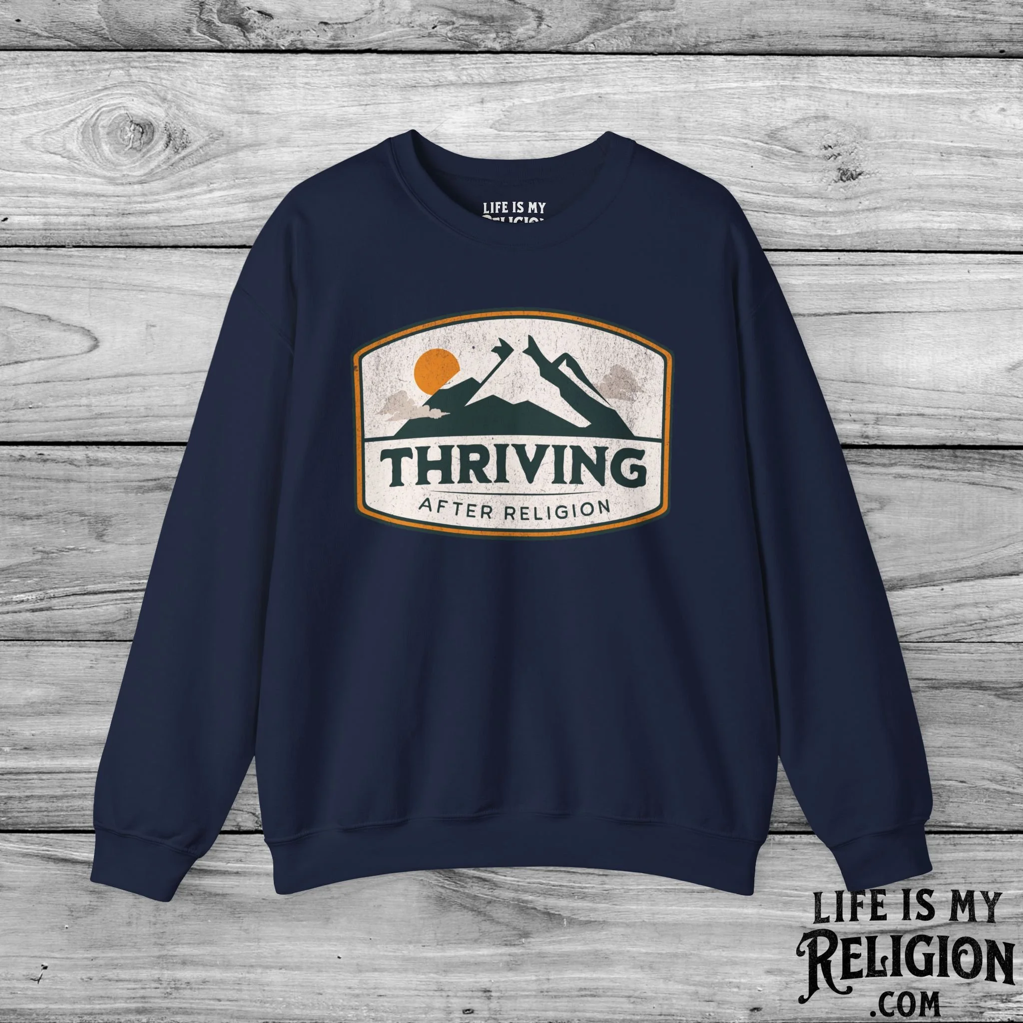 Thriving After Religion (Mountain) - Crewneck Sweatshirt