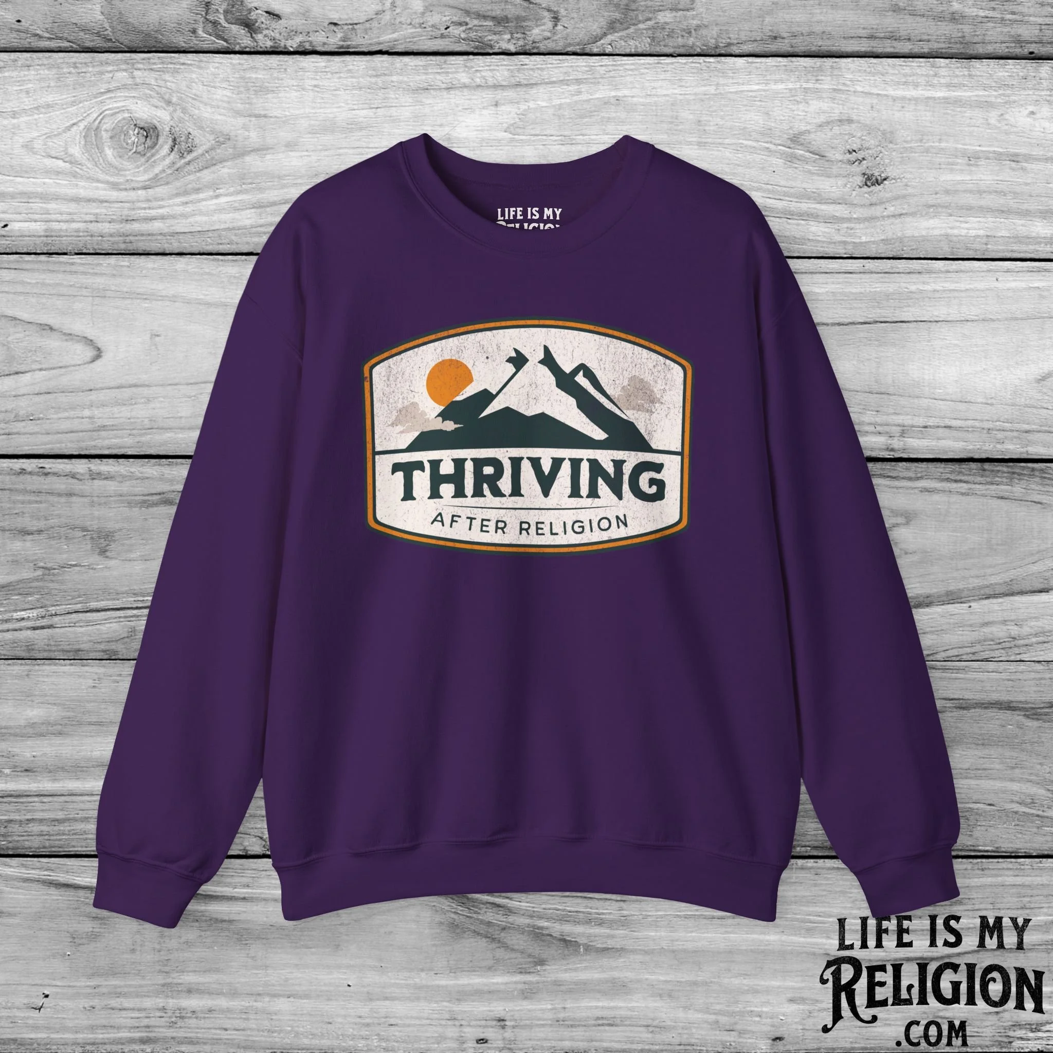 Thriving After Religion (Mountain) - Crewneck Sweatshirt