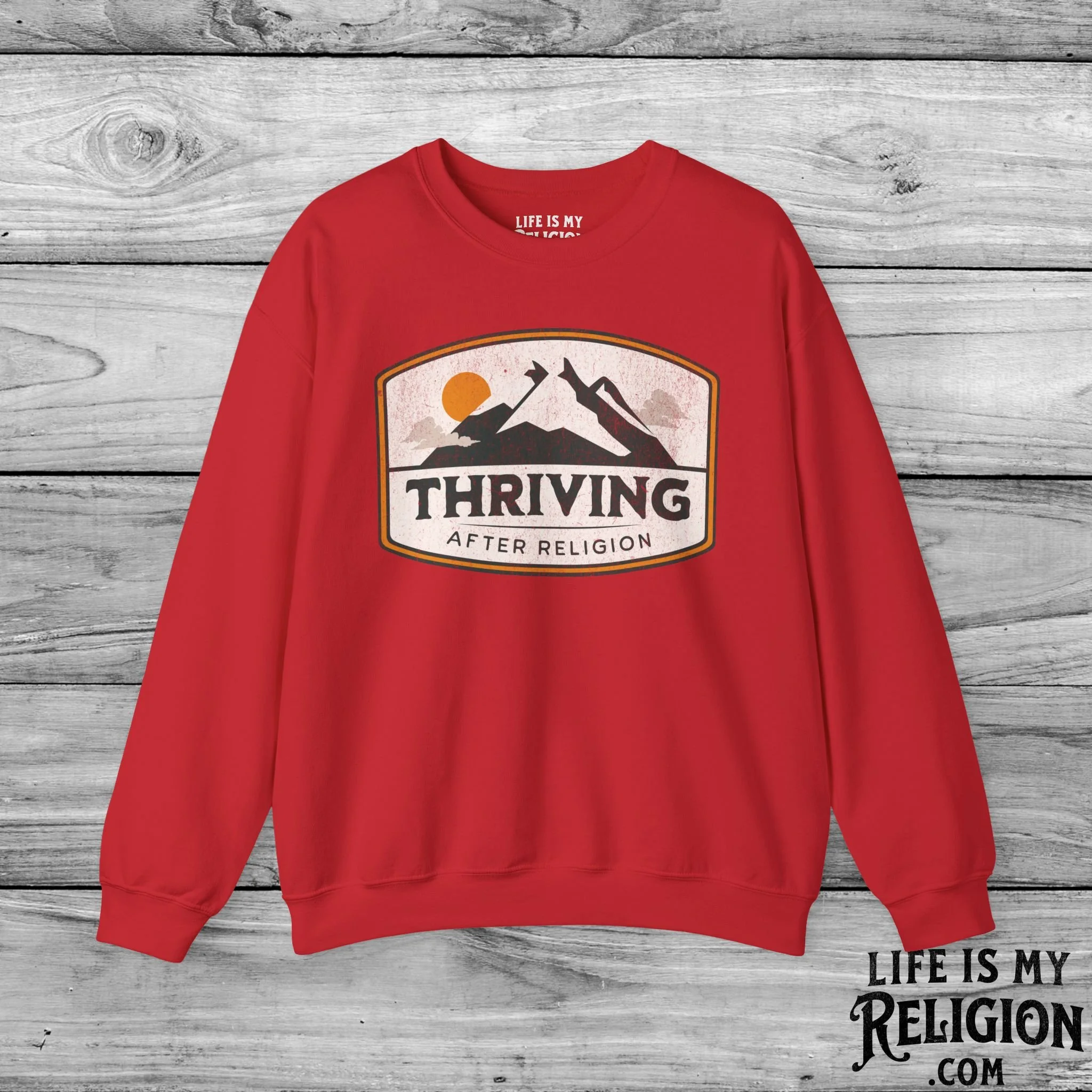 Thriving After Religion (Mountain) - Crewneck Sweatshirt