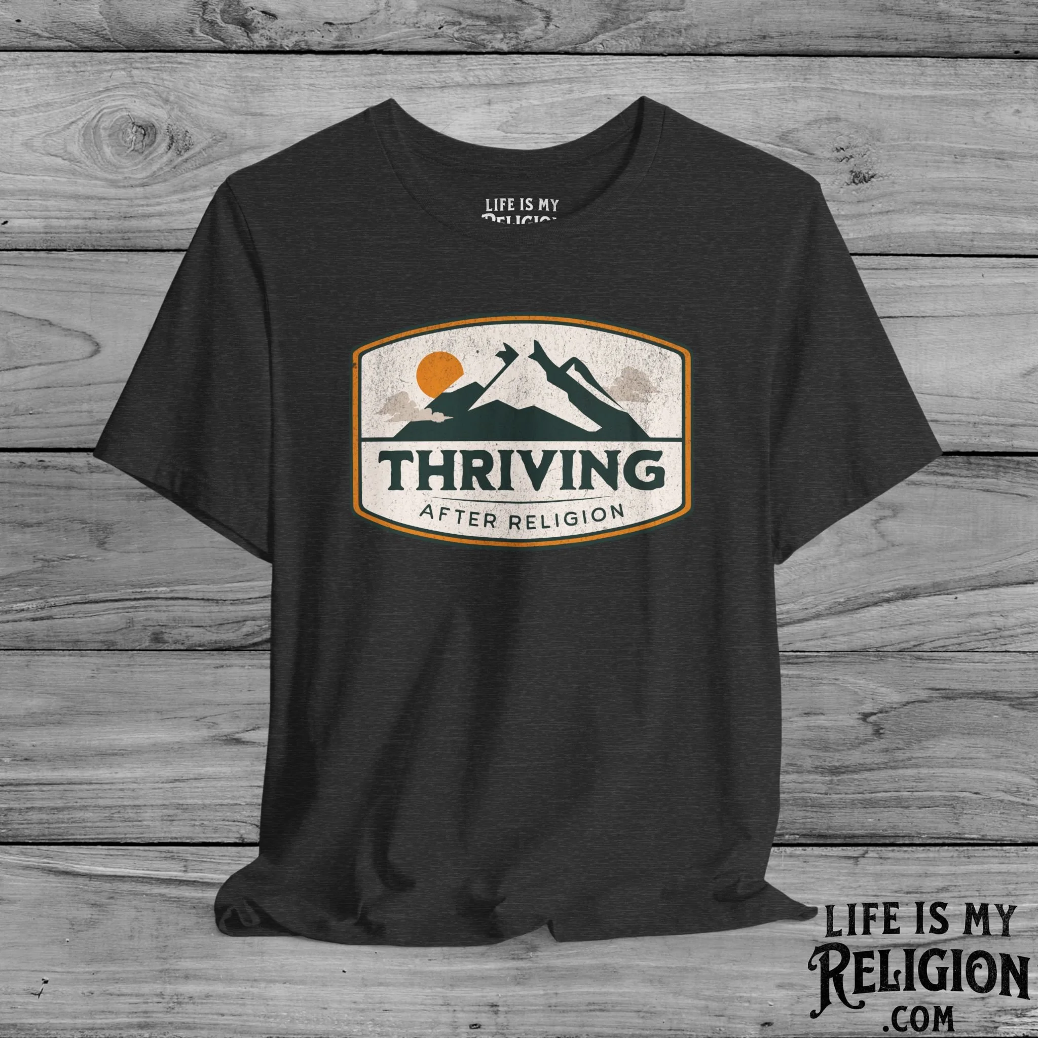 Thriving After Religion (Mountain) - Short Sleeve Tee