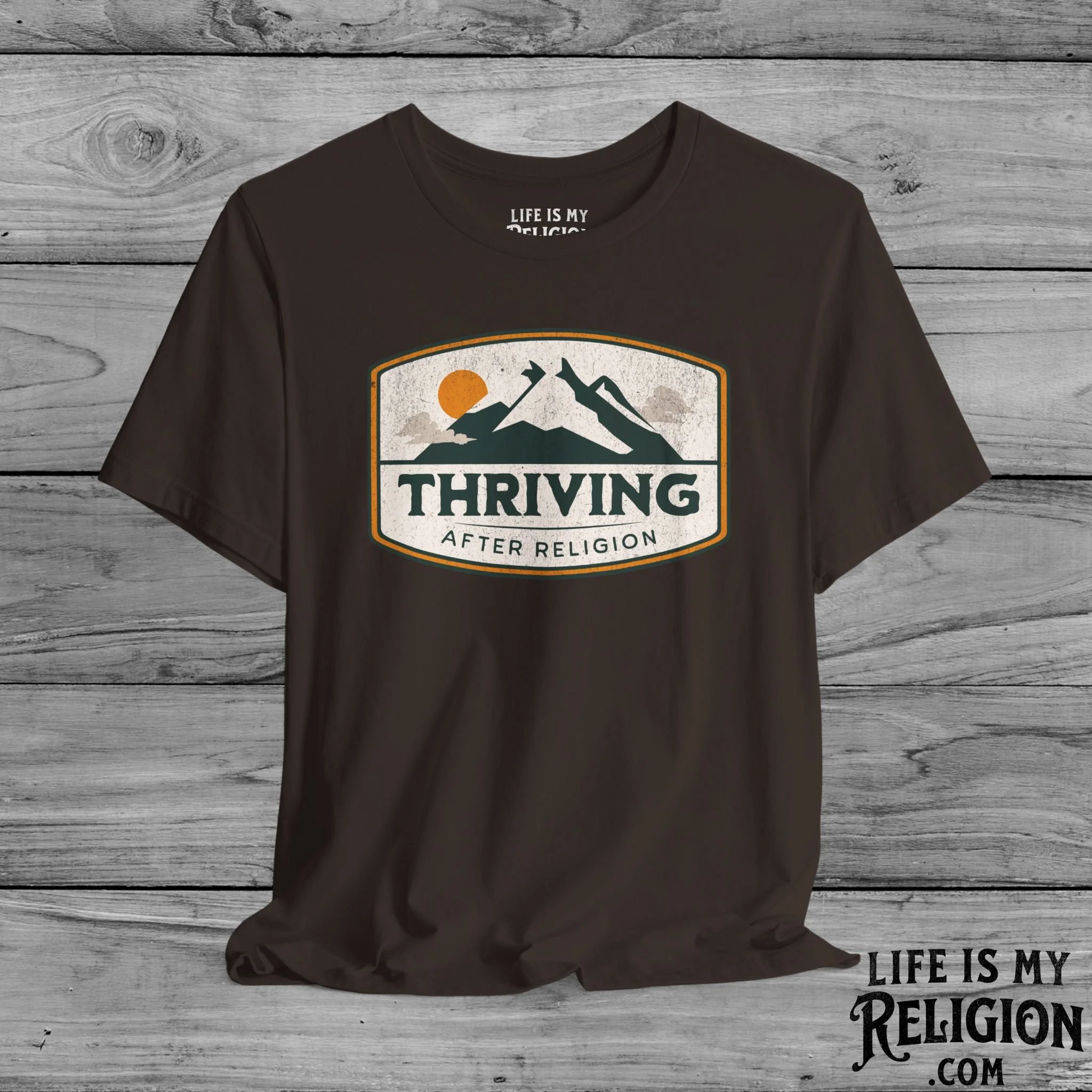 Thriving After Religion (Mountain) - Short Sleeve Tee