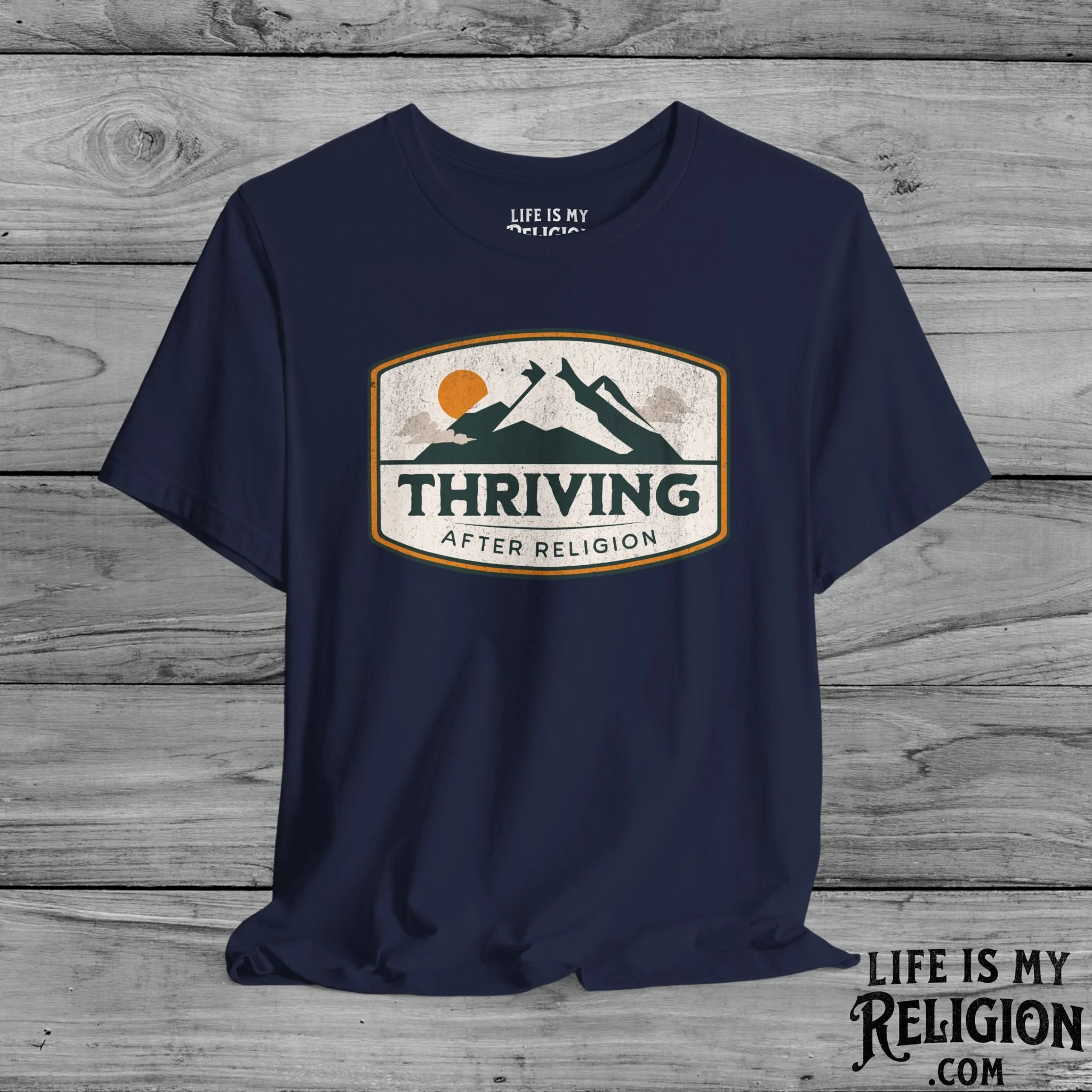 Thriving After Religion (Mountain) - Short Sleeve Tee