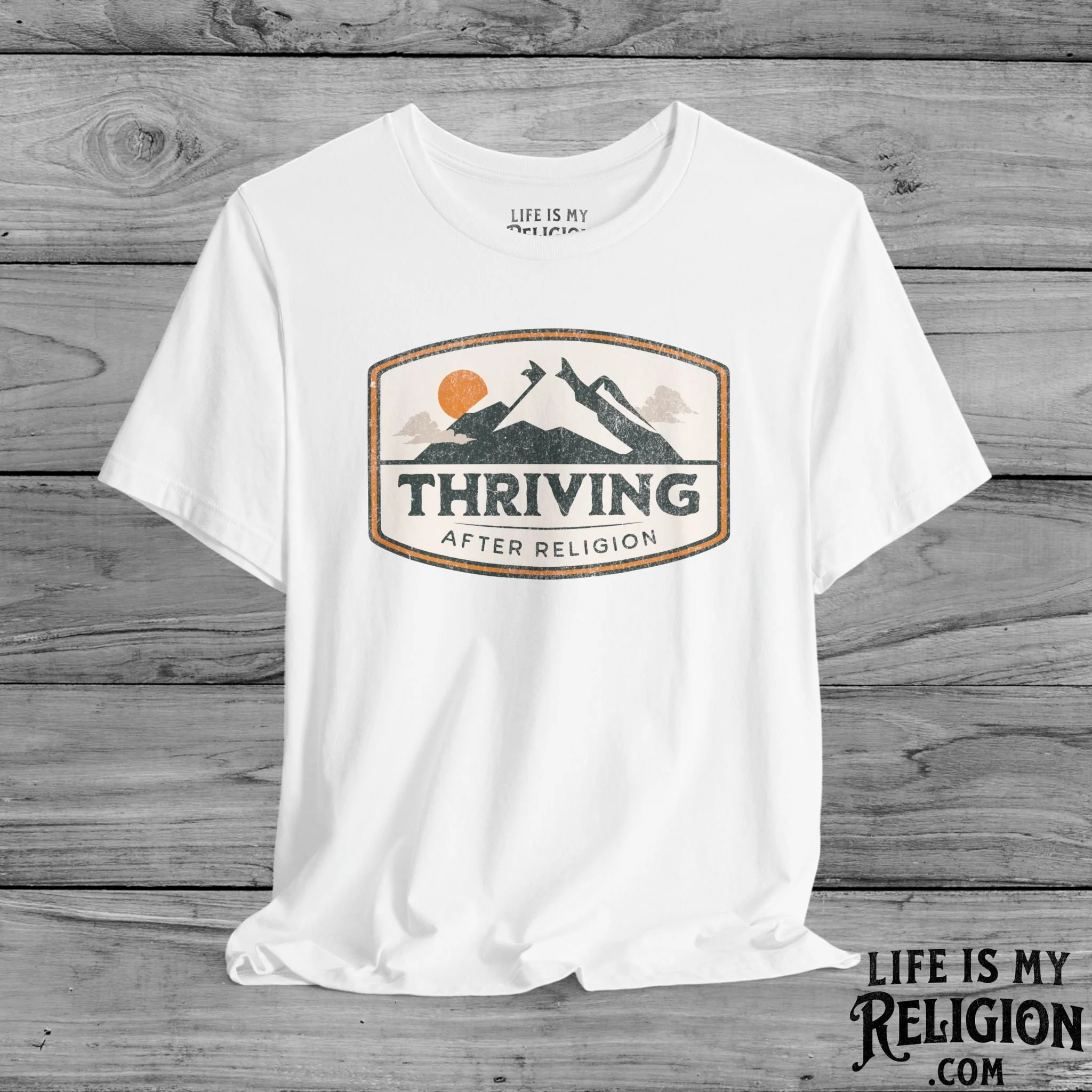 Thriving After Religion (Mountain) - Short Sleeve Tee