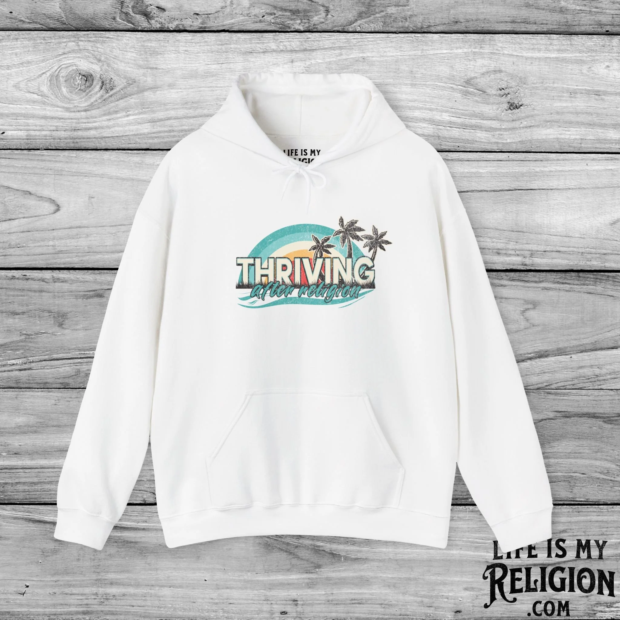 Thriving After Religion (Beach) - Hoodie