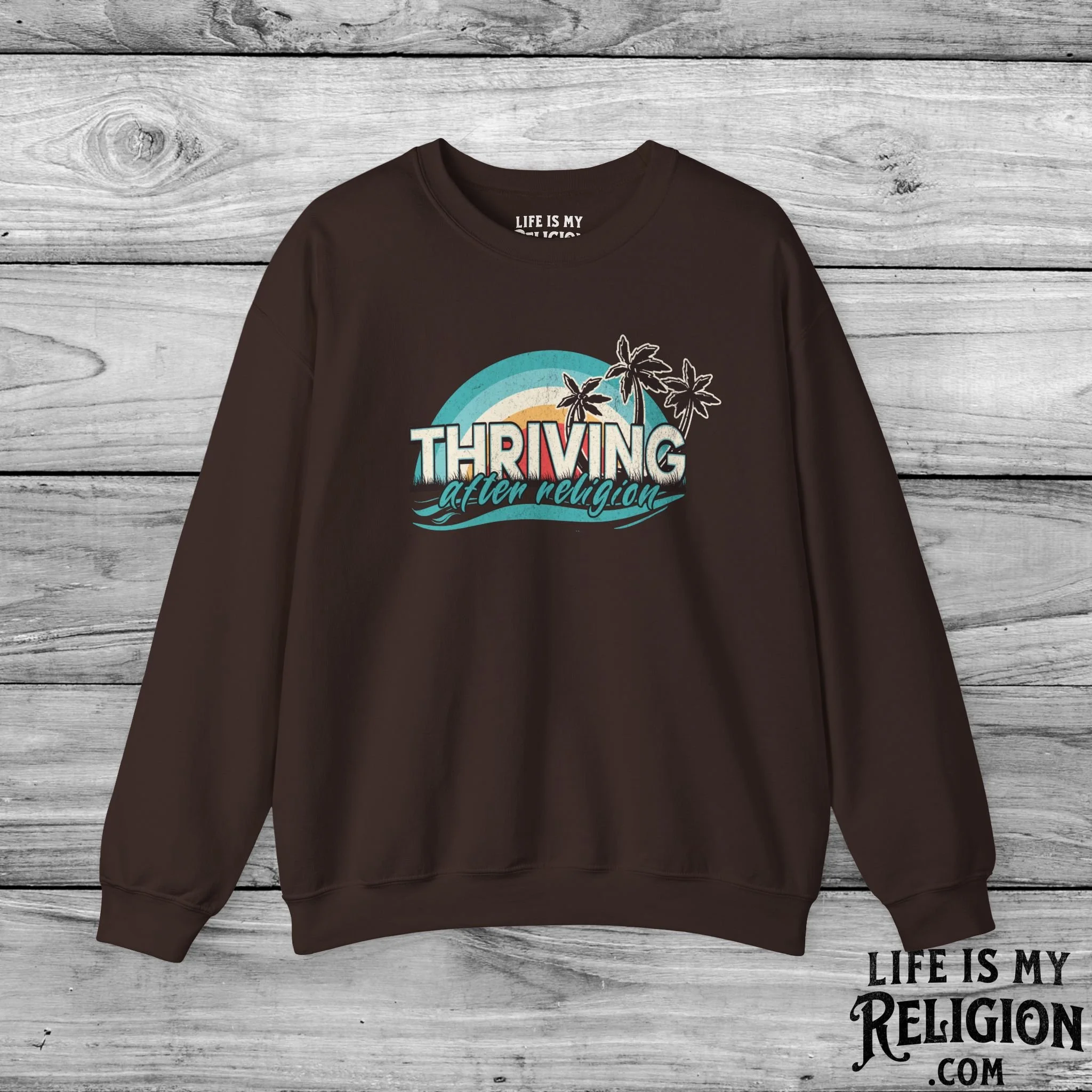 Thriving After Religion (Beach) - Crewneck Sweatshirt