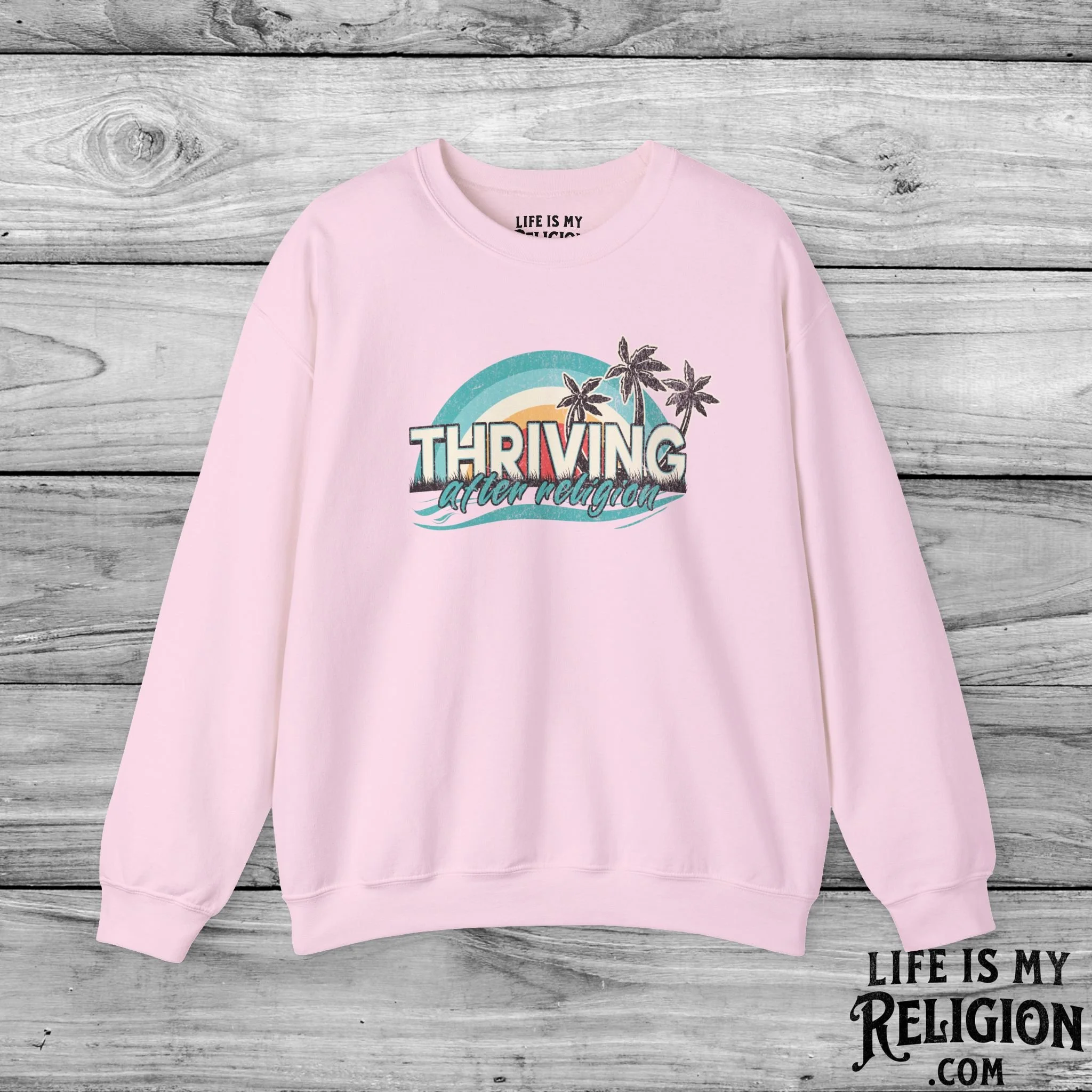 Thriving After Religion (Beach) - Crewneck Sweatshirt