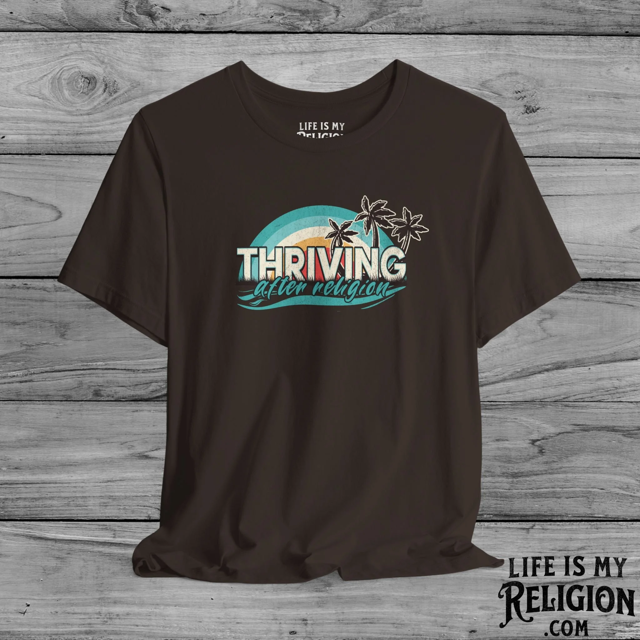 Thriving After Religion (Beach) - Short Sleeve Tee