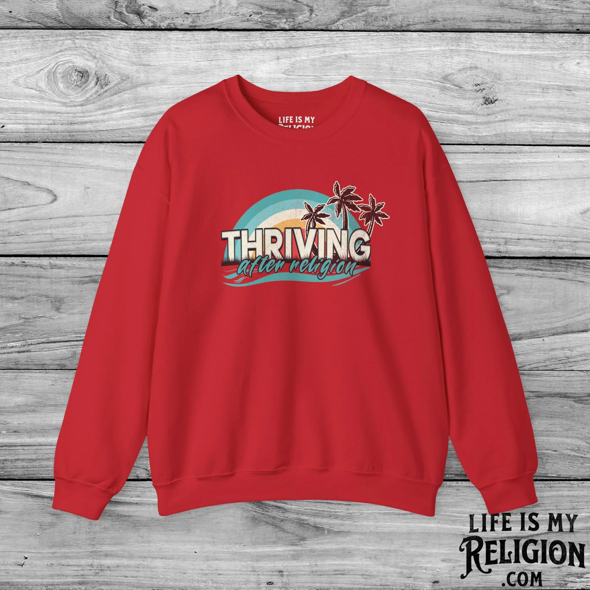 Thriving After Religion (Beach) - Crewneck Sweatshirt