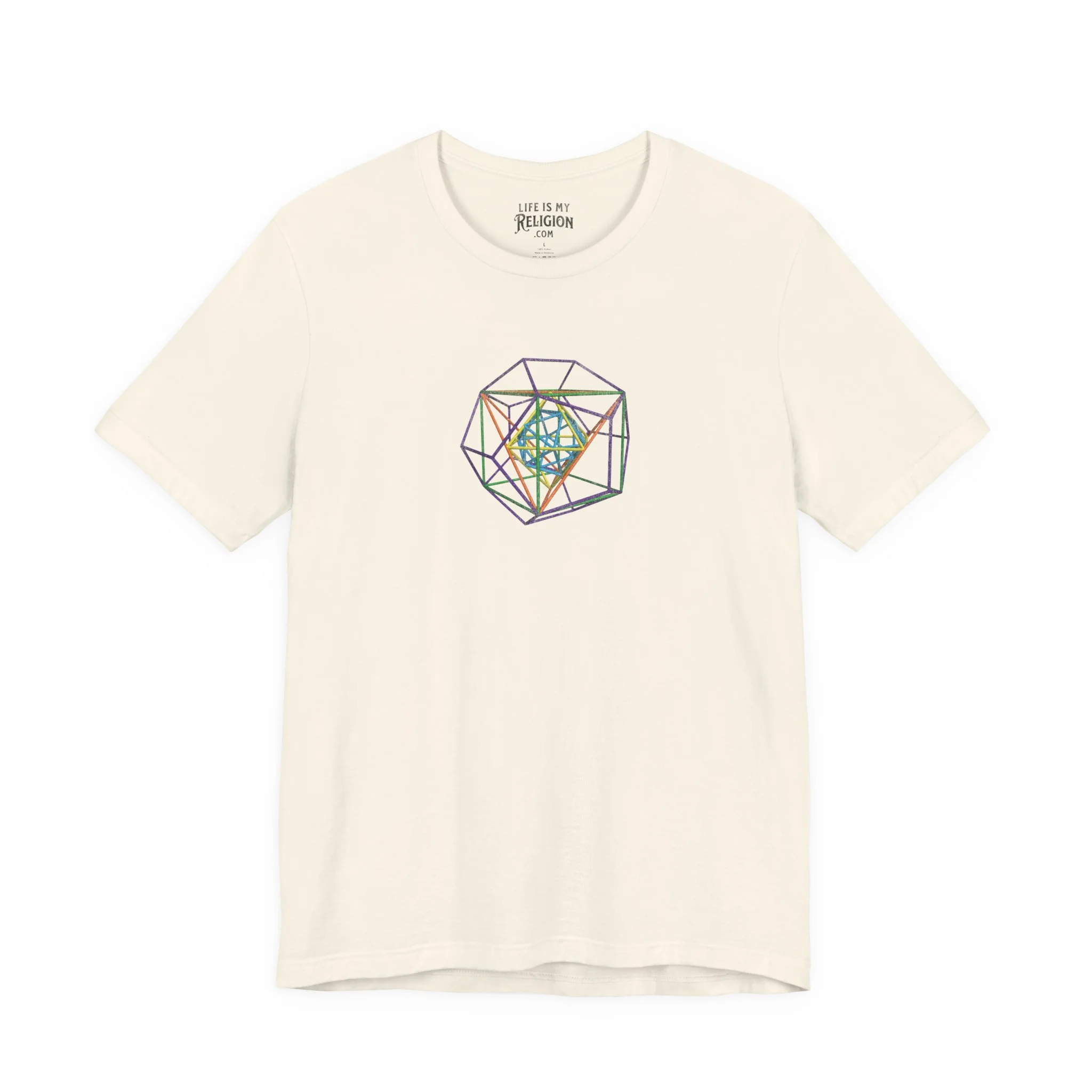 Metatron's Cube 3D Sm Print - T-Shirt
