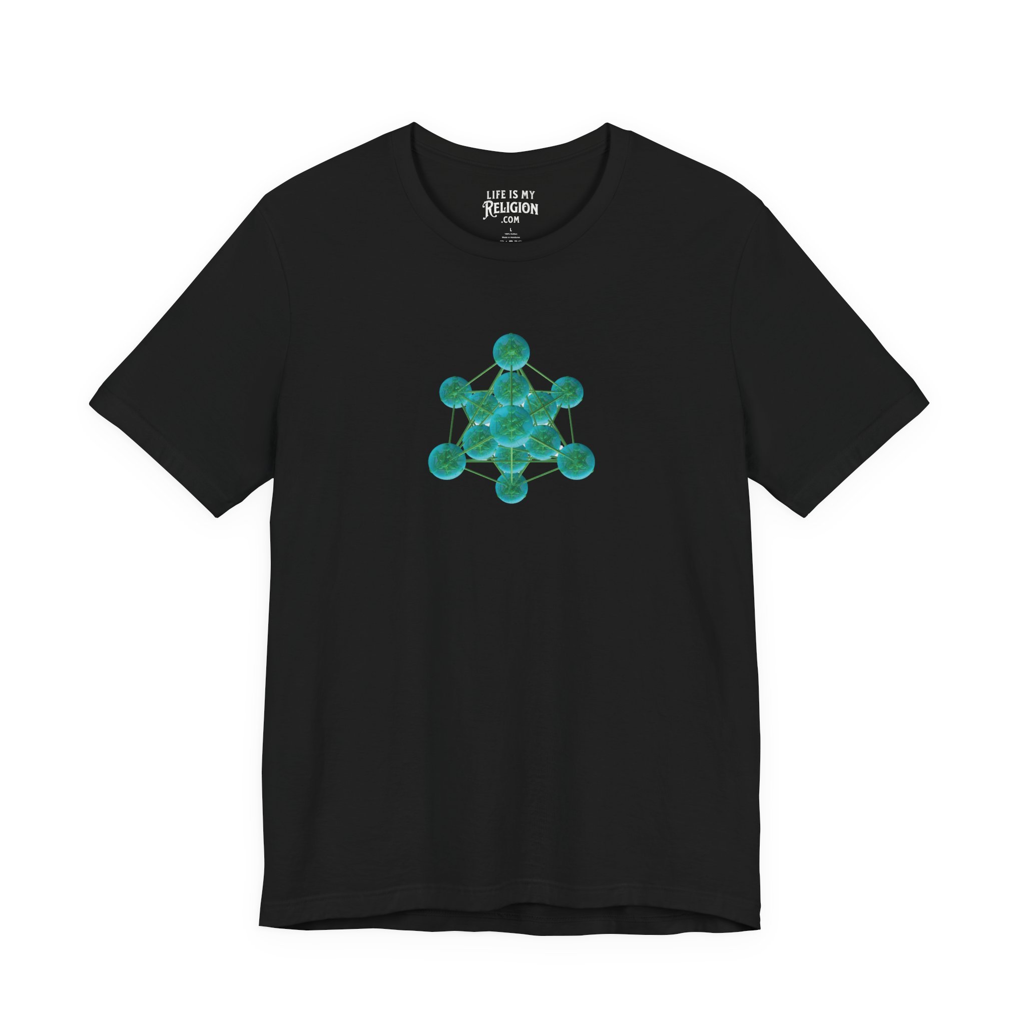 Metatron's Cube Sm Print - T-Shirt