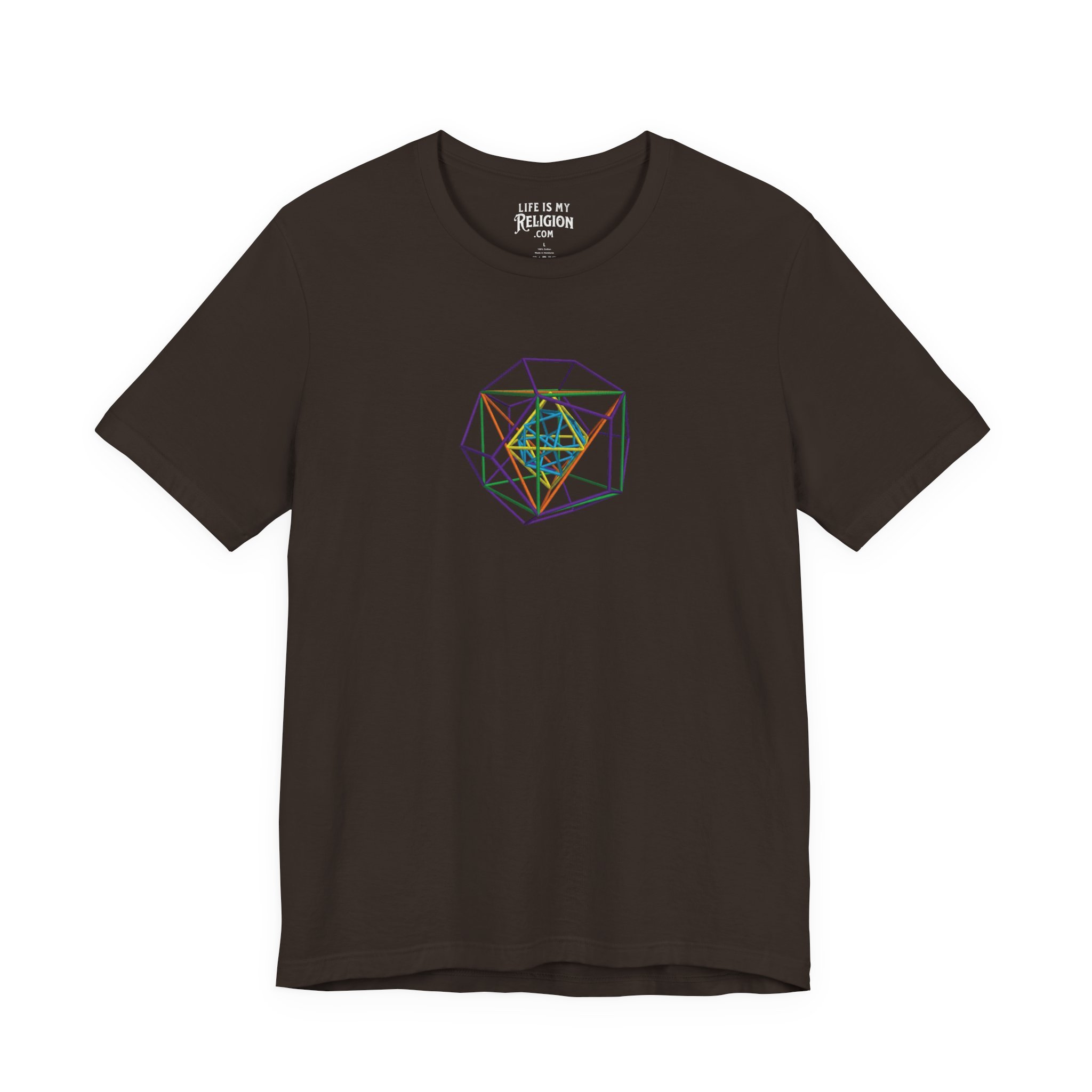 Metatron's Cube 3D Sm Print - T-Shirt