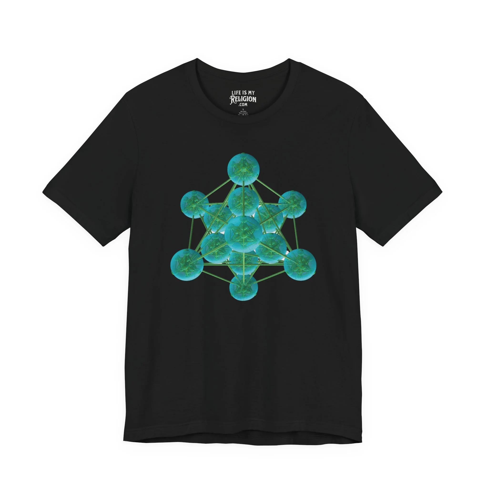 Metatron's Cube Lg Print - T-Shirt