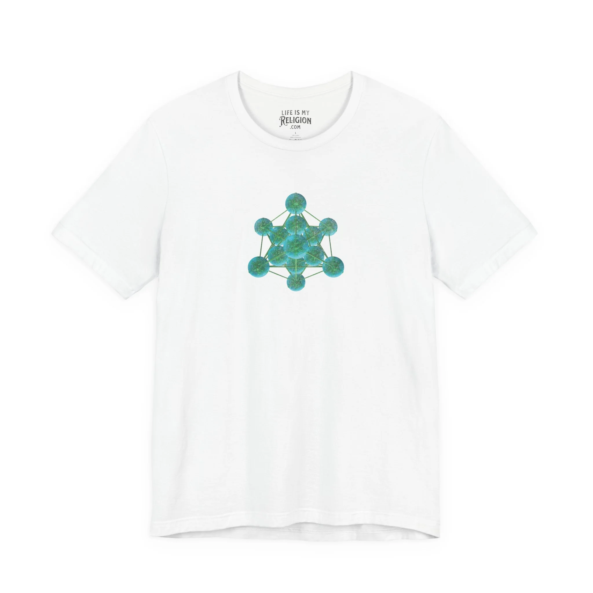 Metatron's Cube Sm Print - T-Shirt