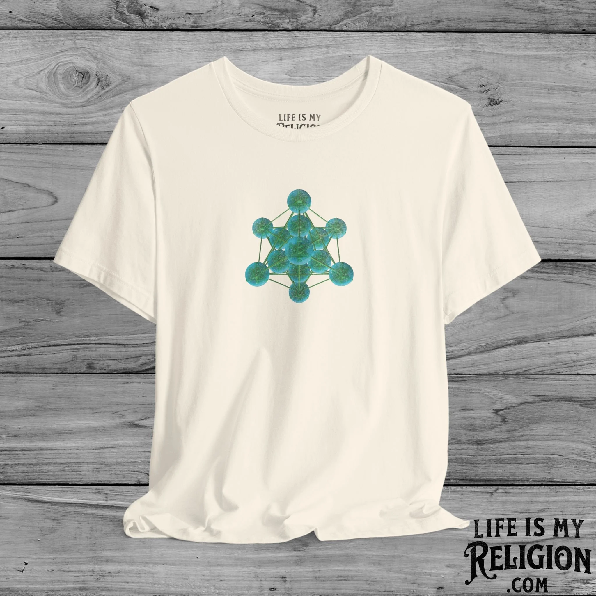 Metatron's Cube Sm Print - T-Shirt
