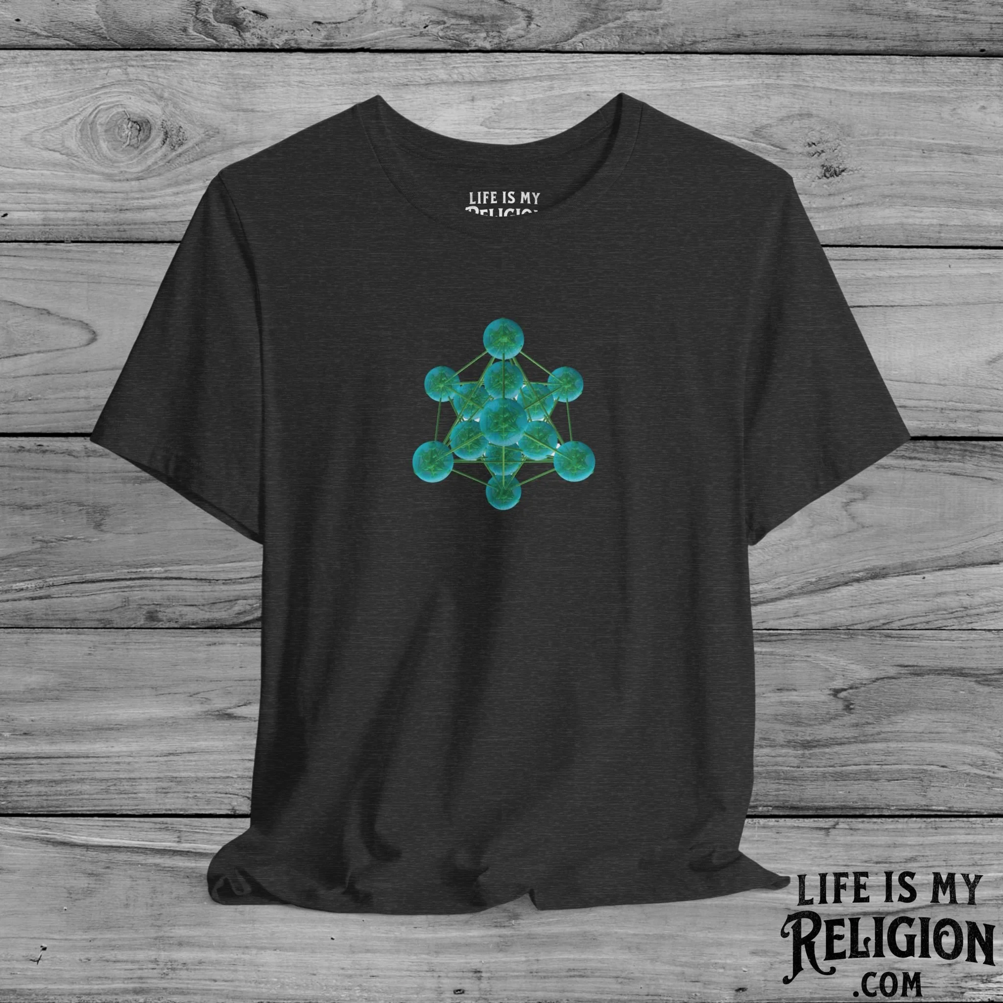 Metatron's Cube Sm Print - T-Shirt