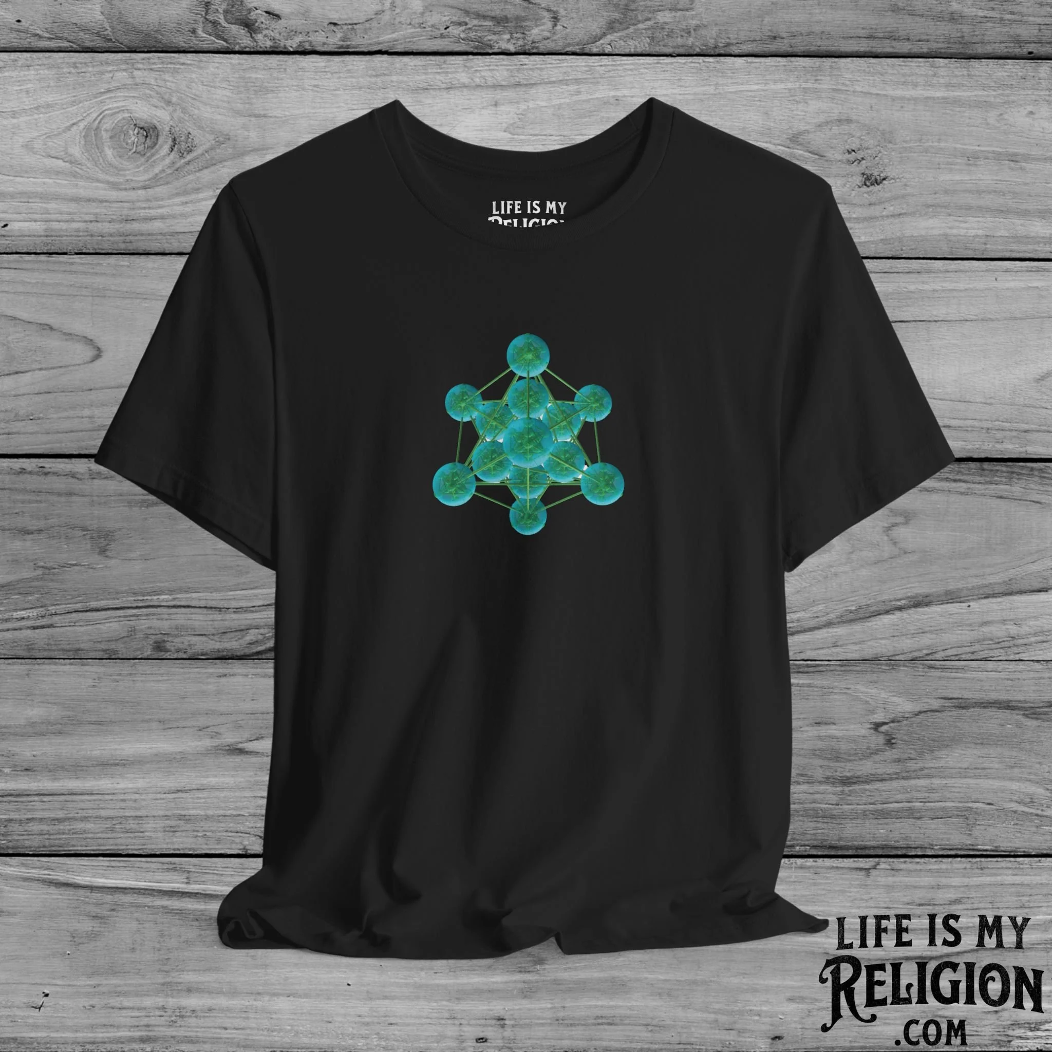 Metatron's Cube Sm Print - T-Shirt