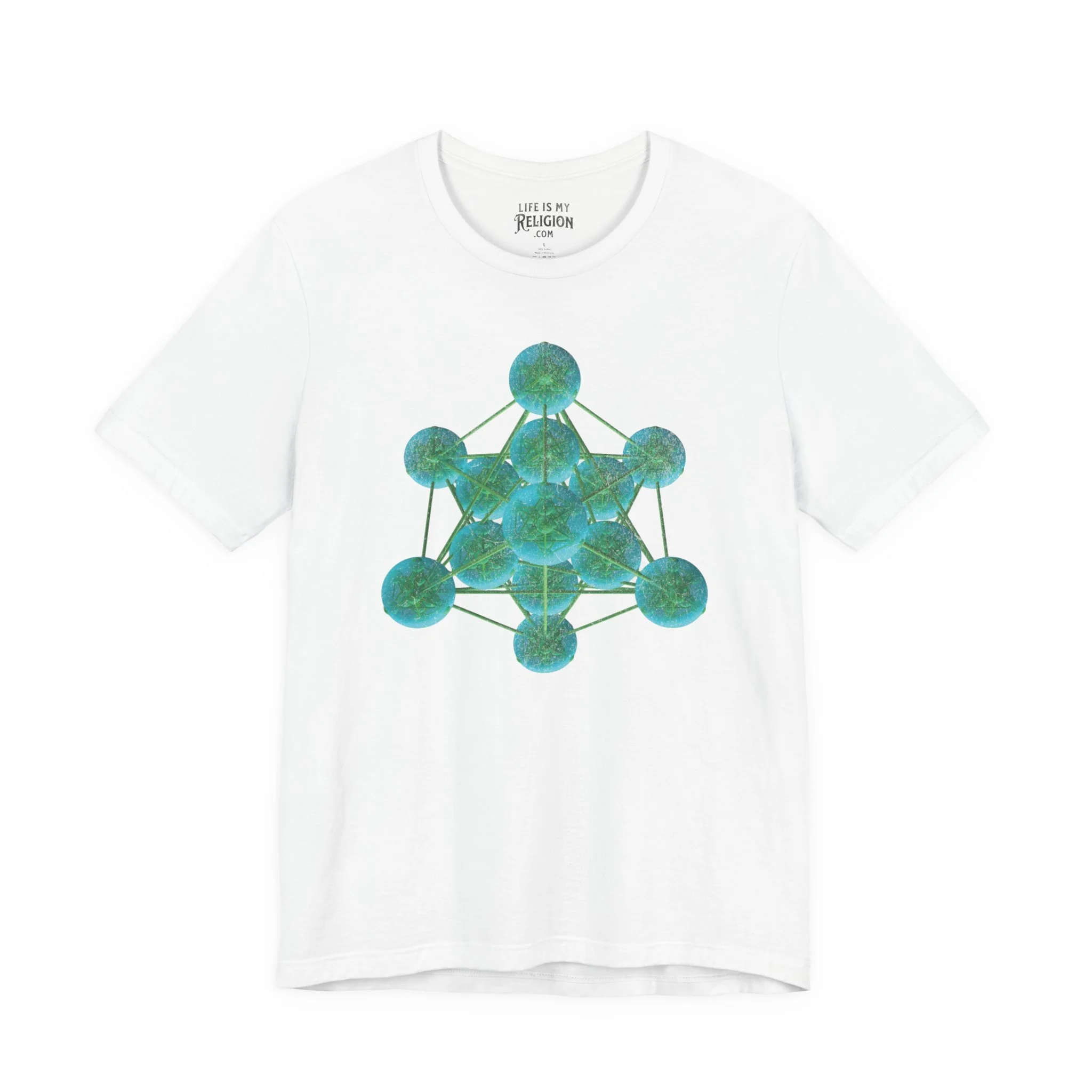 Metatron's Cube Lg Print - T-Shirt