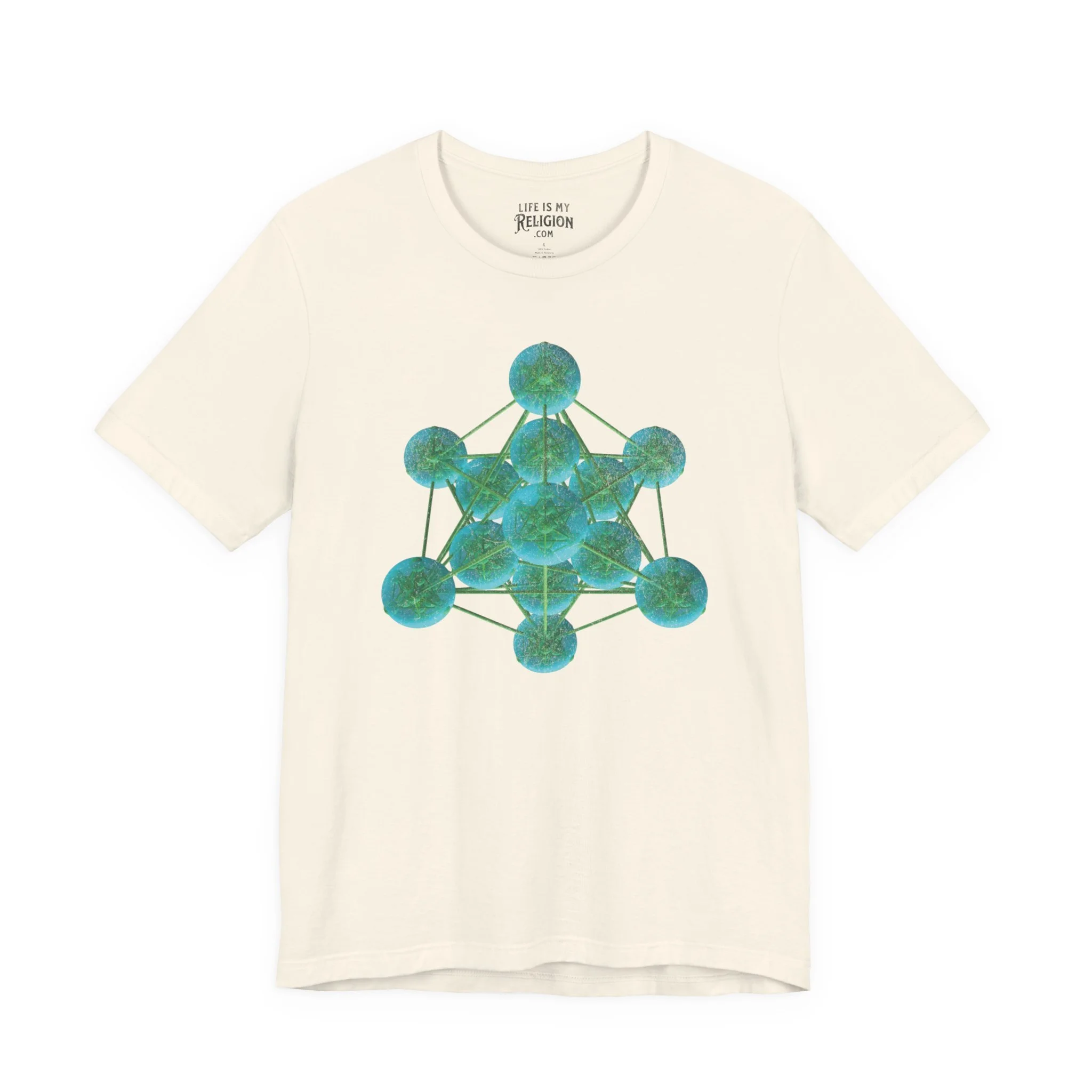 Metatron's Cube Lg Print - T-Shirt