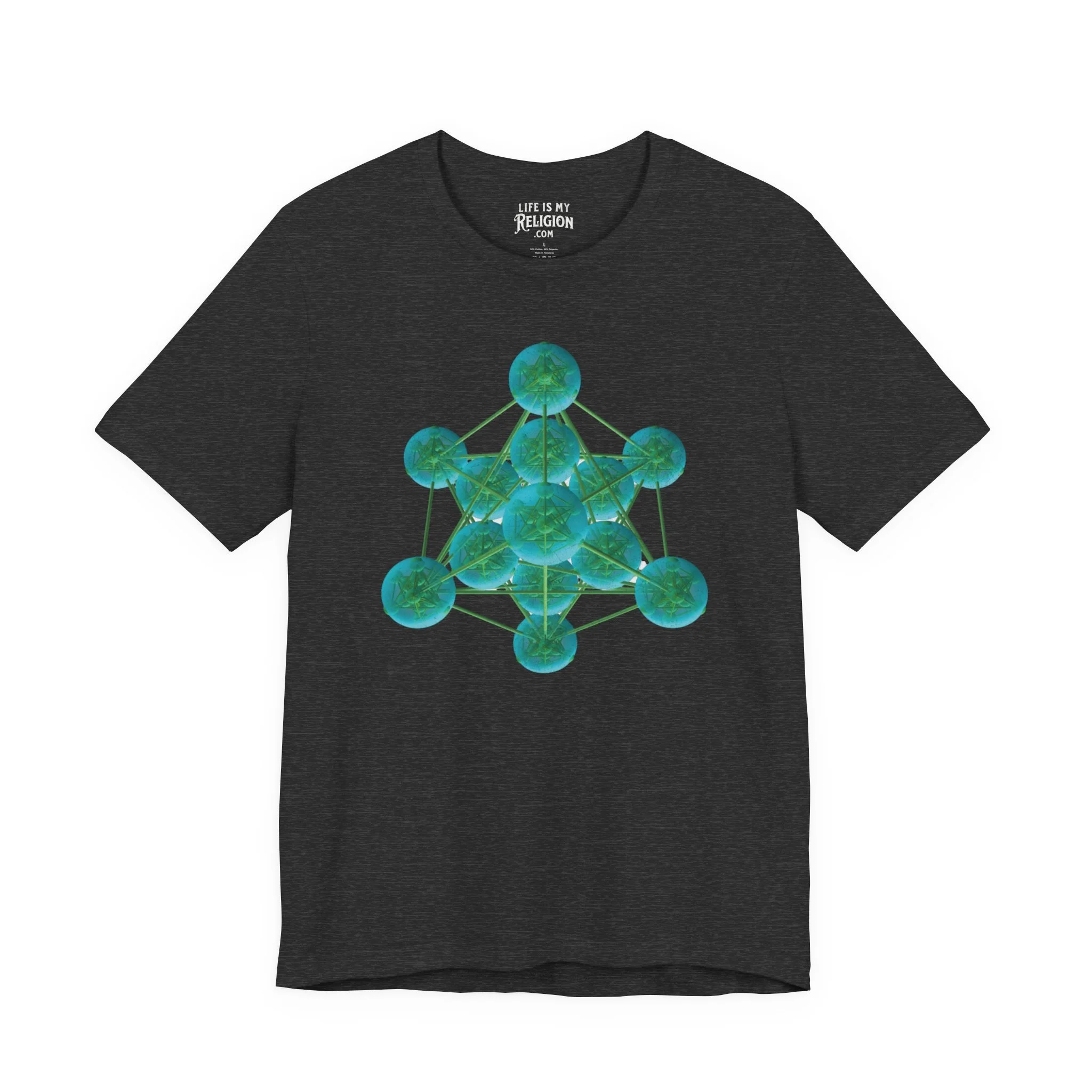 Metatron's Cube Lg Print - T-Shirt