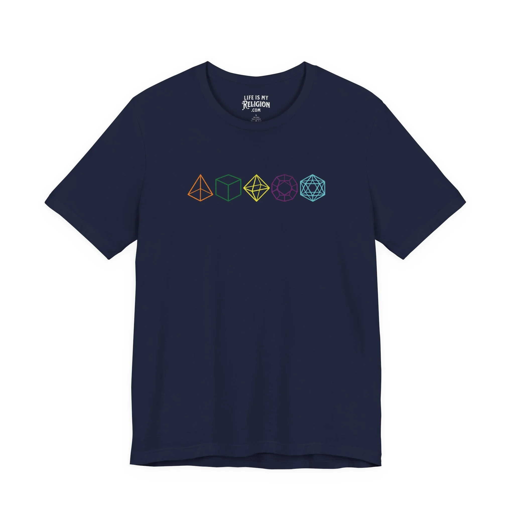 Platonic Solids - T-Shirt
