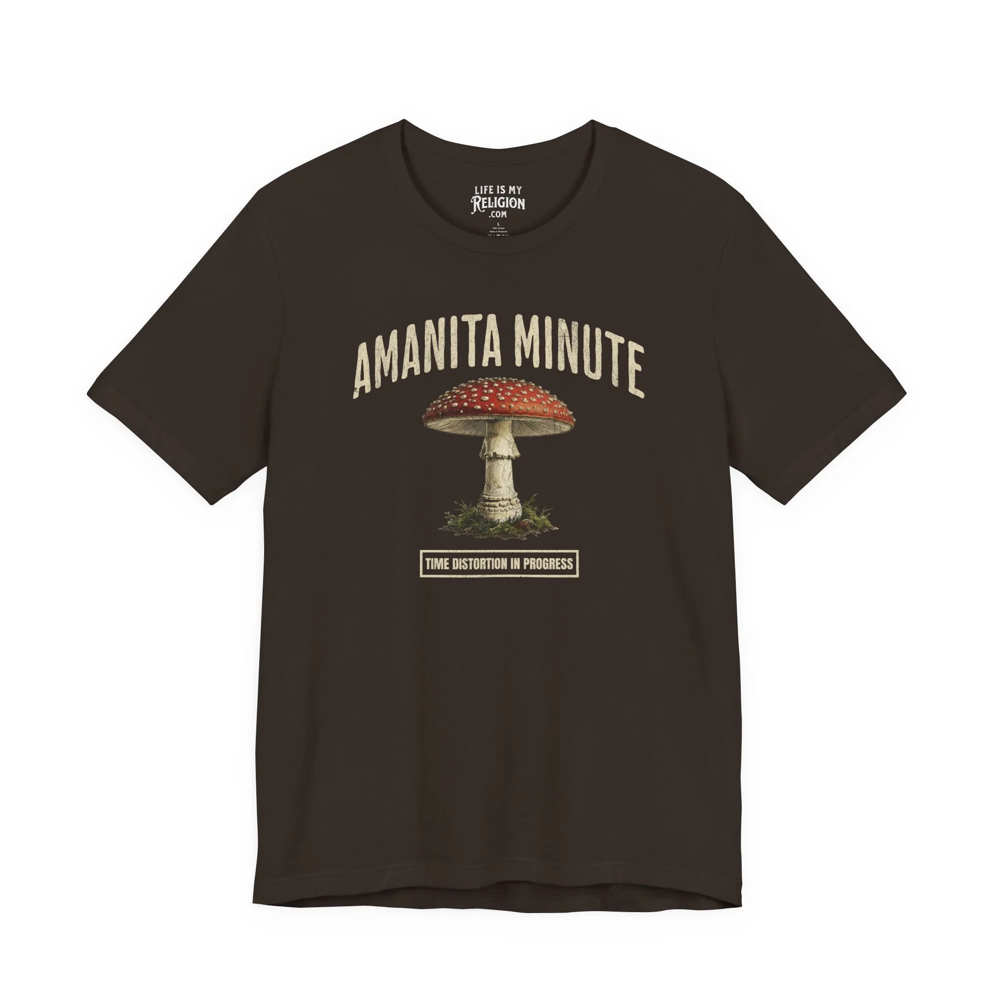 Amanita Minute: Time Distortion In Progress - Short Sleeve Tee