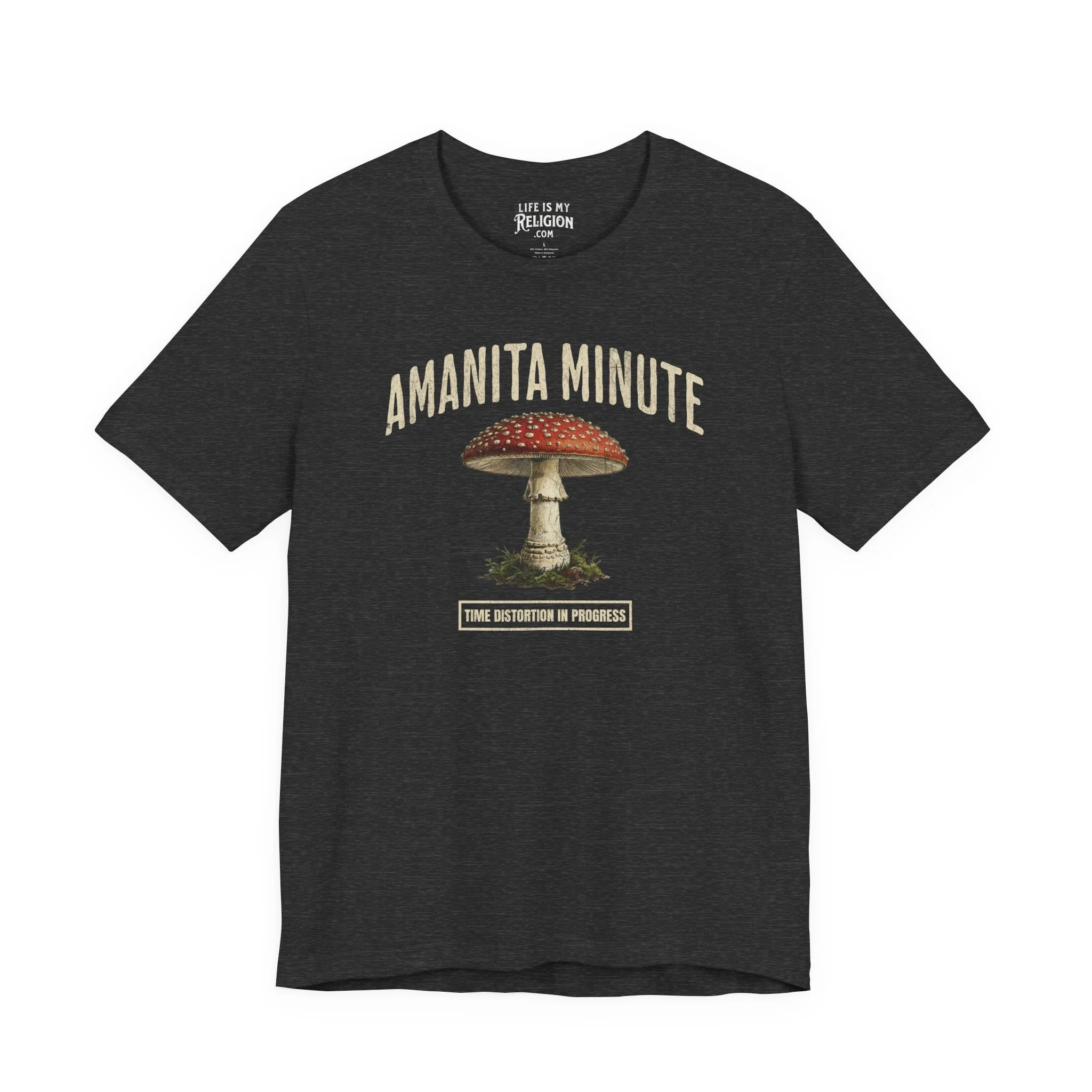 Amanita Minute: Time Distortion In Progress - Short Sleeve Tee