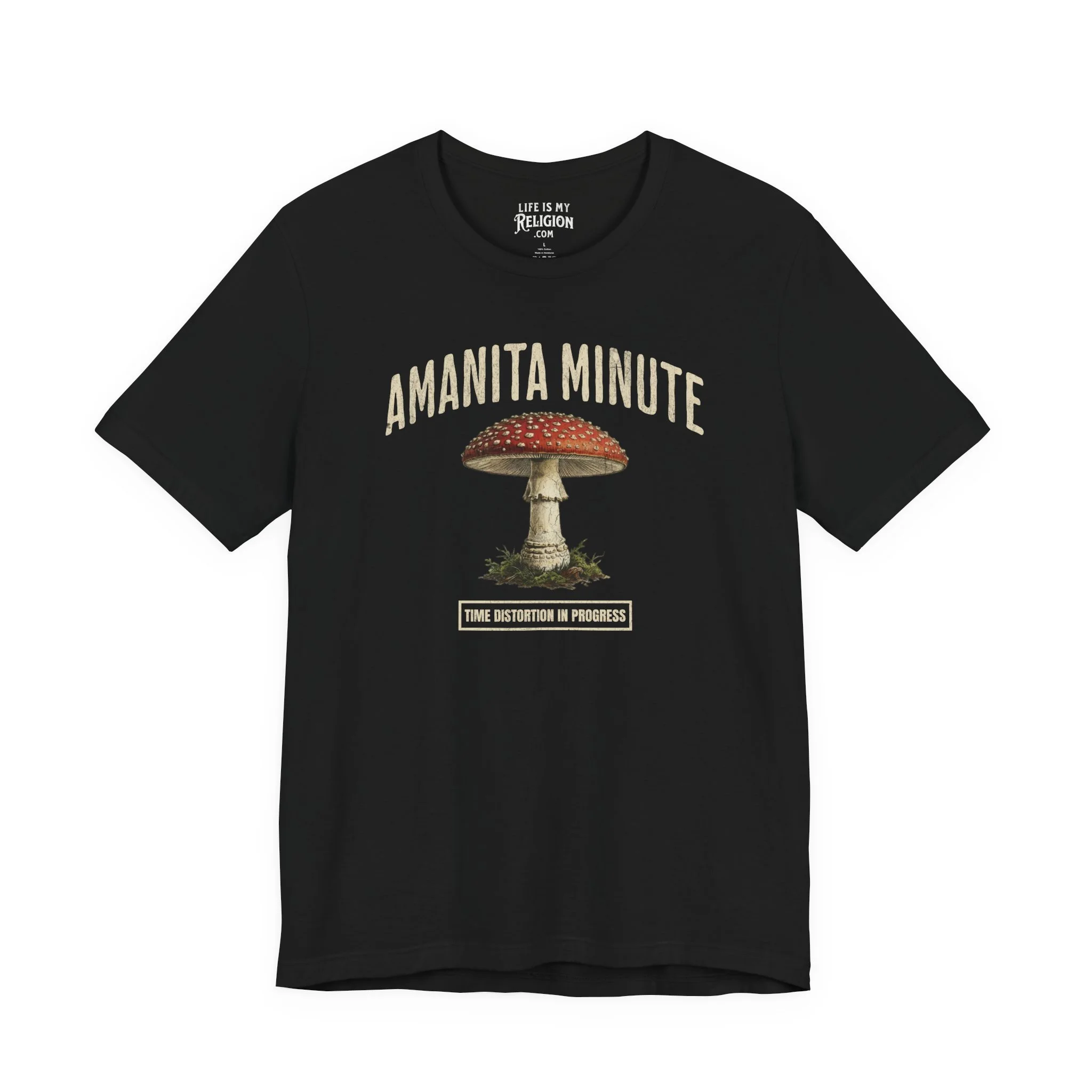 Amanita Minute: Time Distortion In Progress - Short Sleeve Tee