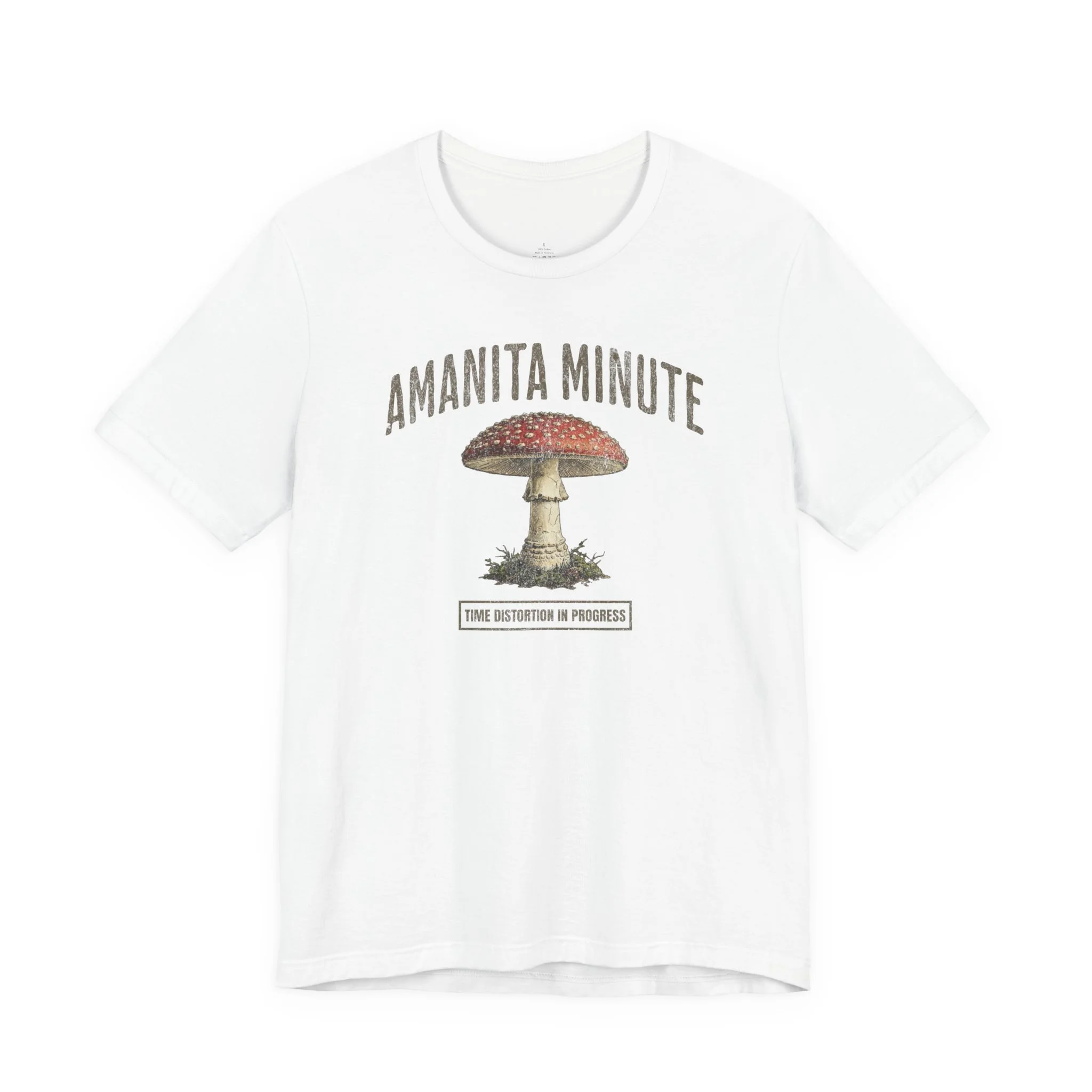 Amanita Minute: Time Distortion In Progress - Short Sleeve Tee