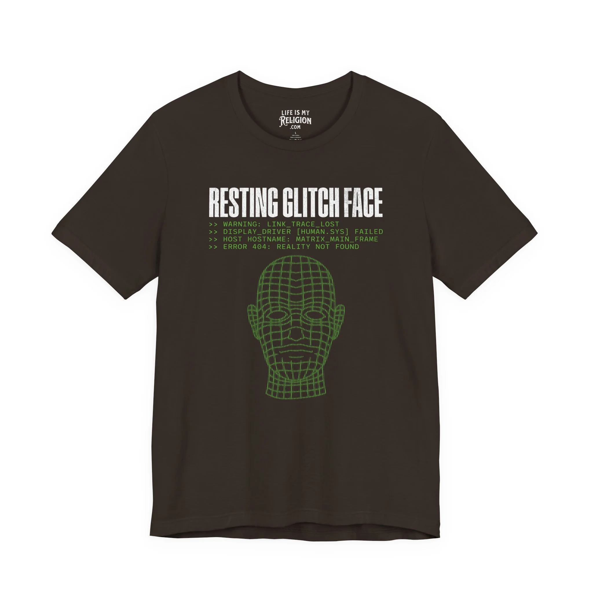 Resting Glitch Face - Short Sleeve Tee