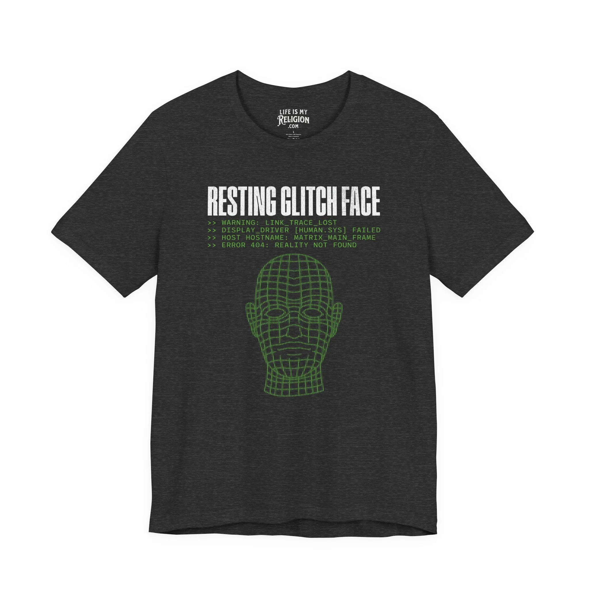 Resting Glitch Face - Short Sleeve Tee