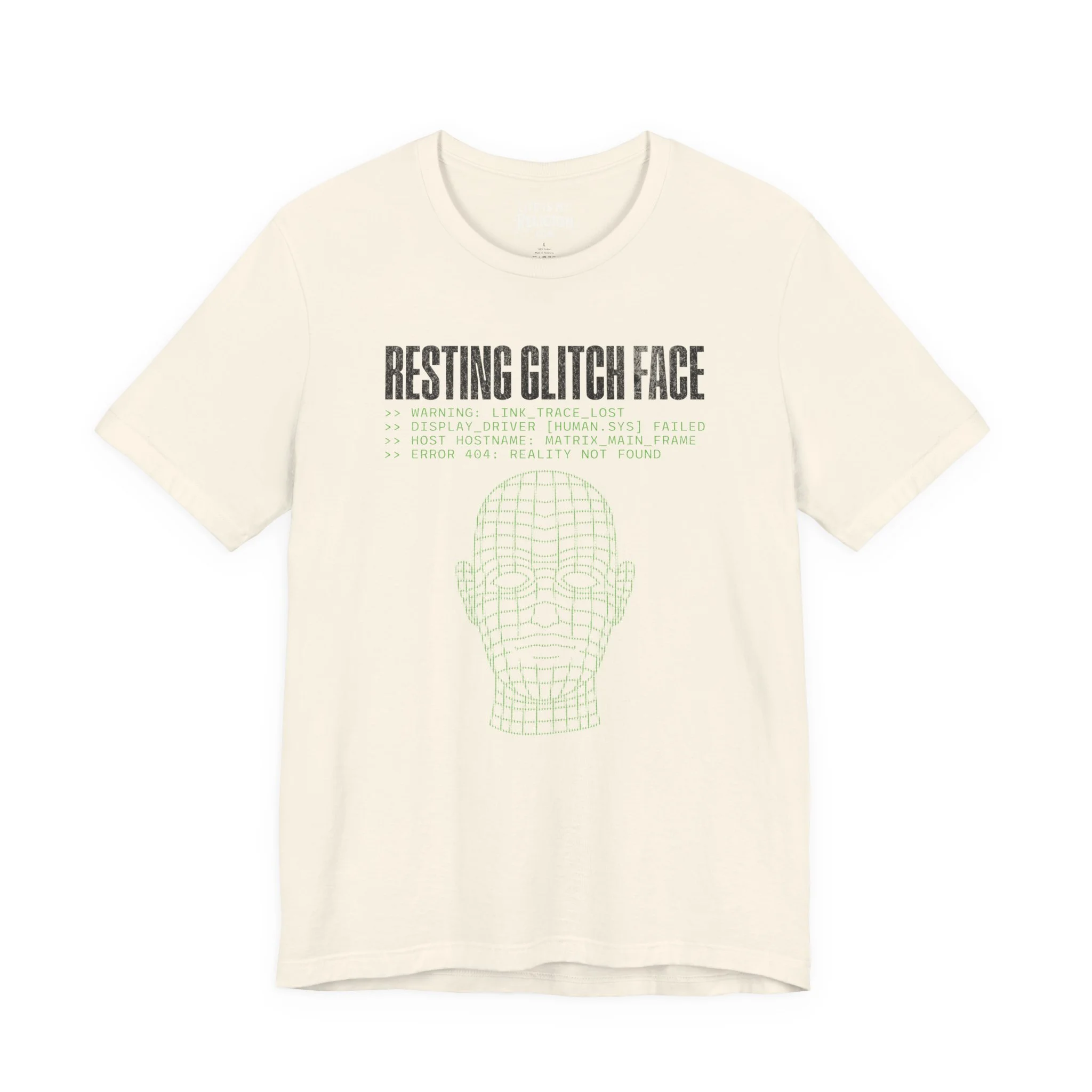 Resting Glitch Face - Short Sleeve Tee