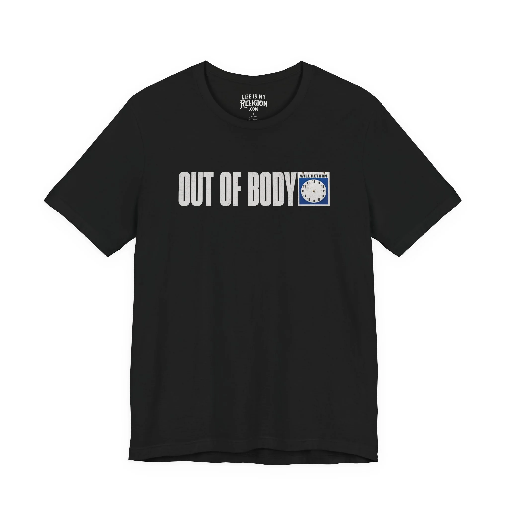 Out of Body Will Return at 11:11 - Short Sleeve Tee