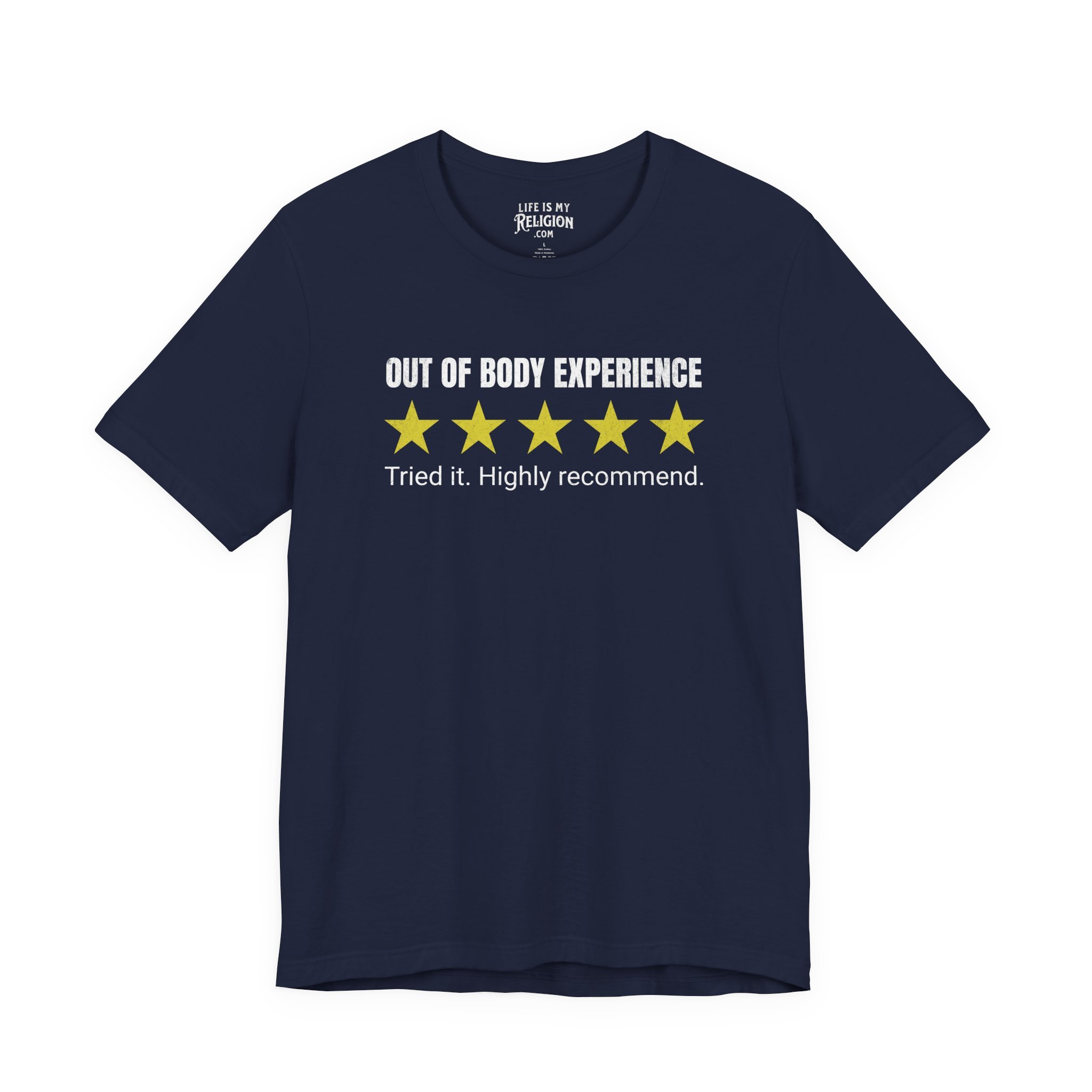 Out of Body Experience 5 Stars - Short Sleeve Tee