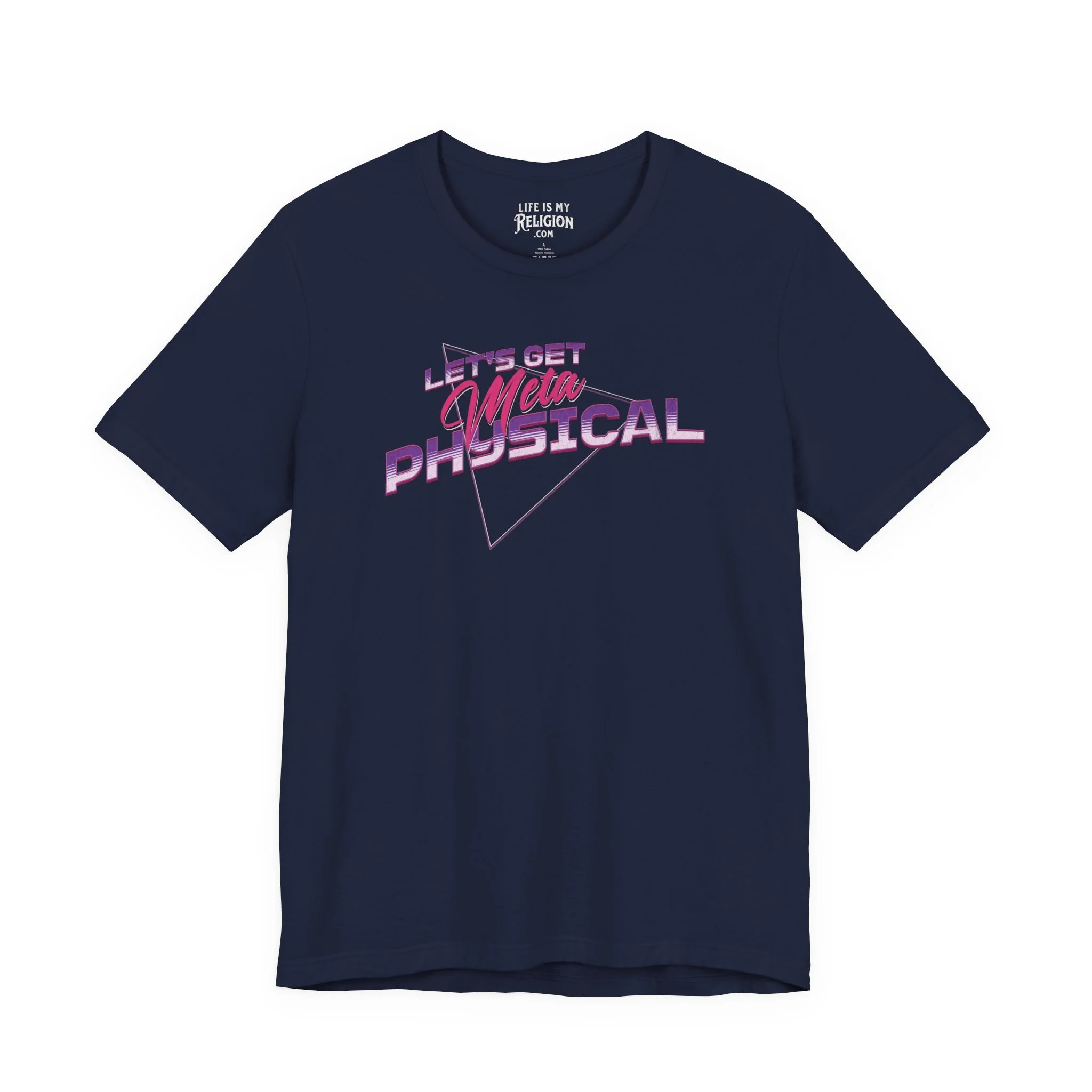 Let's Get Metaphysical Triangle - Short Sleeve Tee