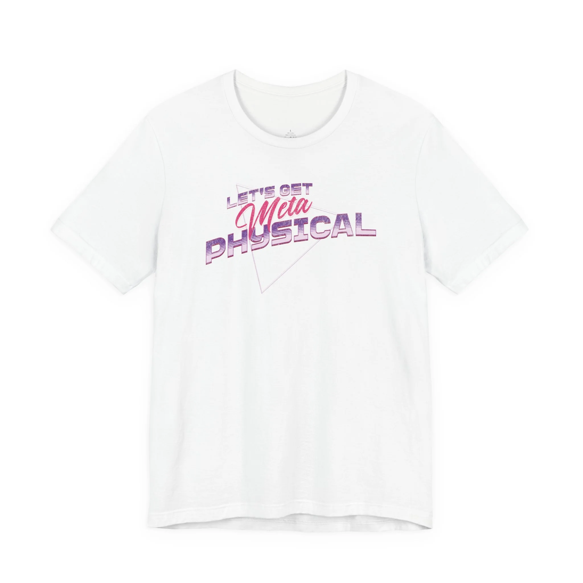 Let's Get Metaphysical Triangle - Short Sleeve Tee