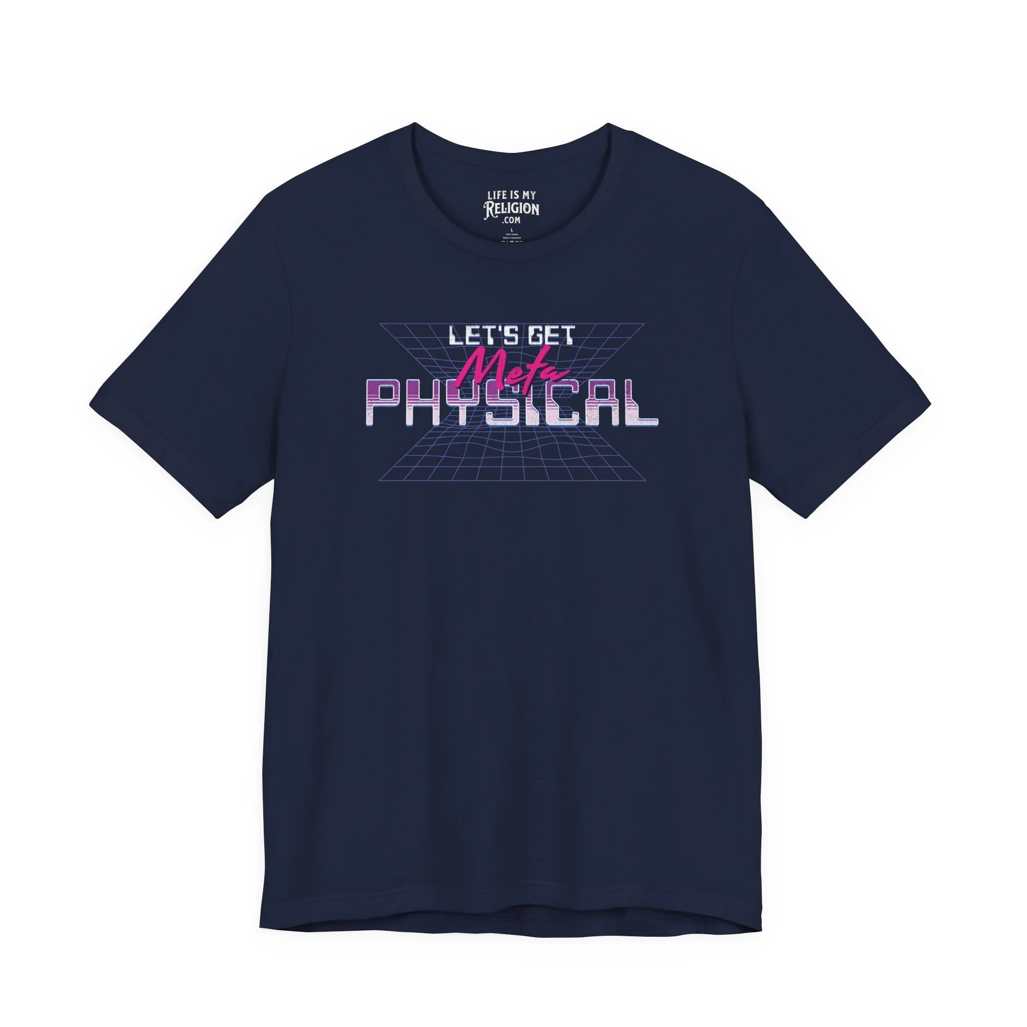 Let's Get Metaphysical Grid - Short Sleeve Tee