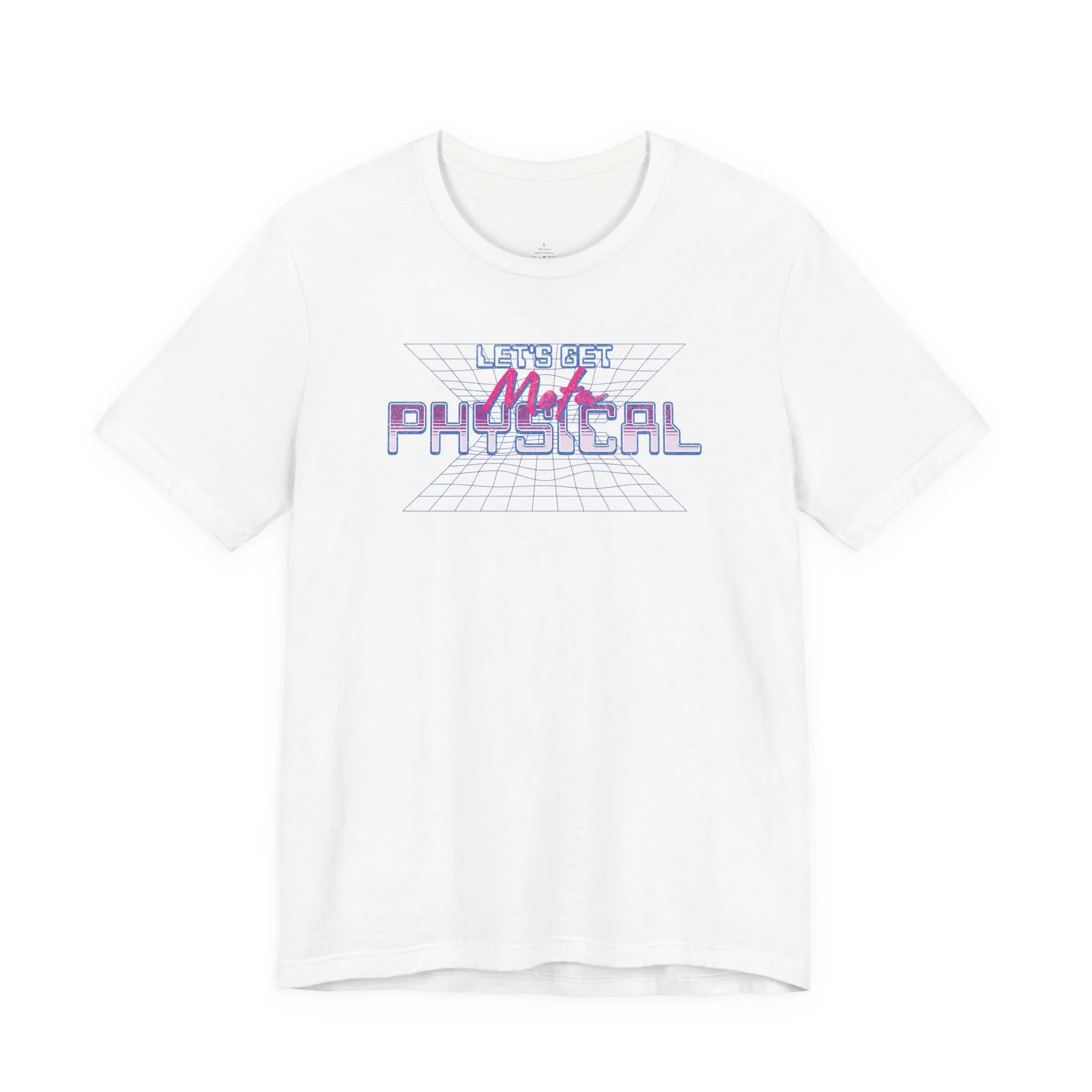 Let's Get Metaphysical Grid - Short Sleeve Tee
