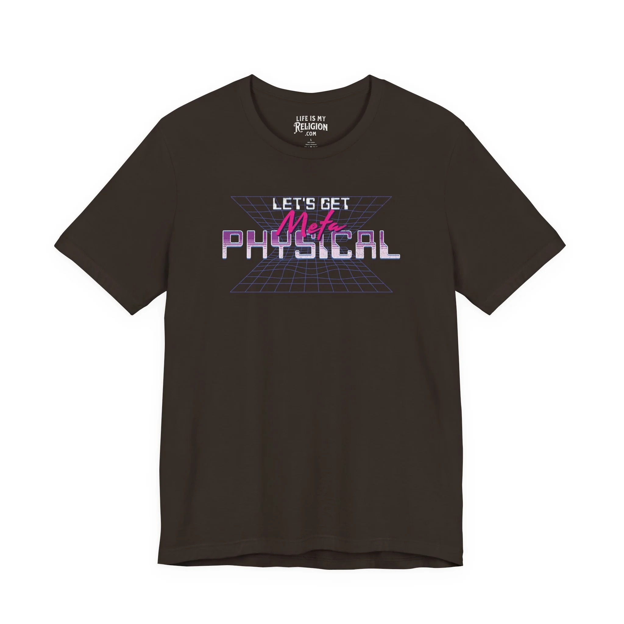 Let's Get Metaphysical Grid - Short Sleeve Tee