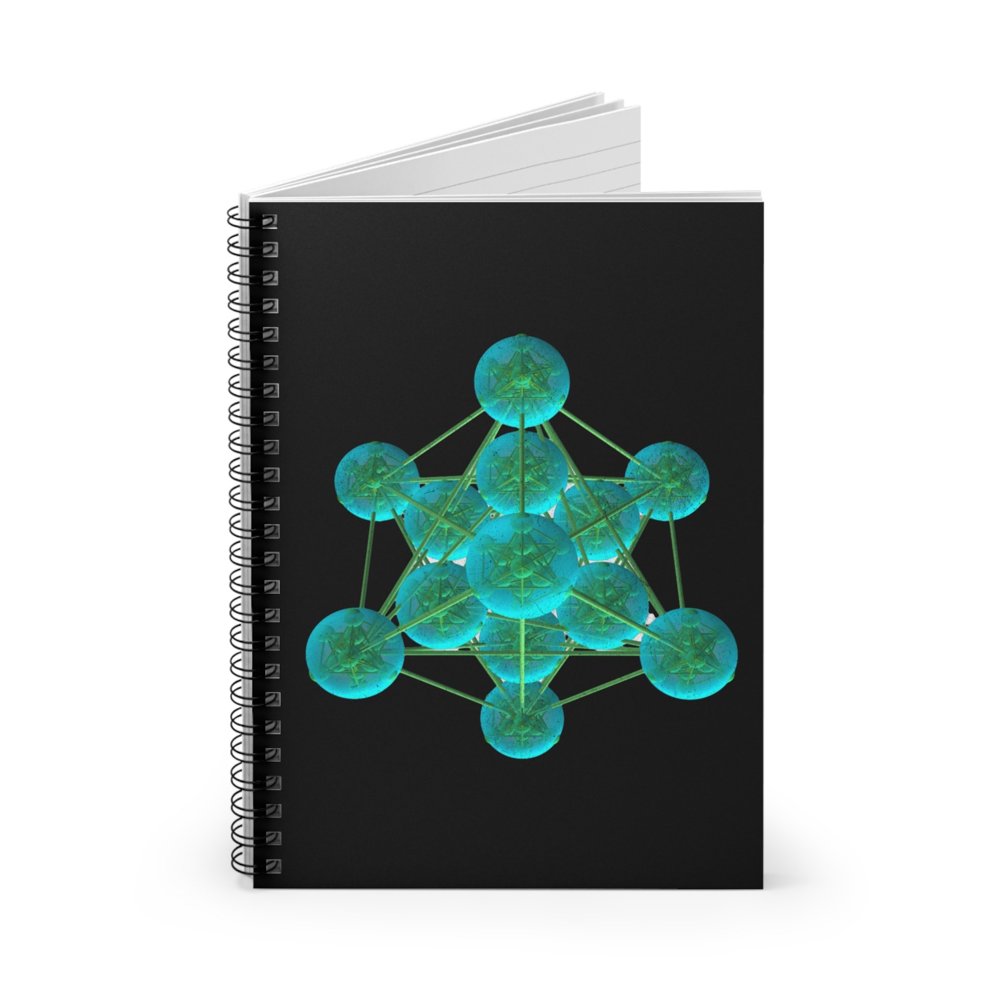 Metatron's Cube - Spiral Notebook/Journal