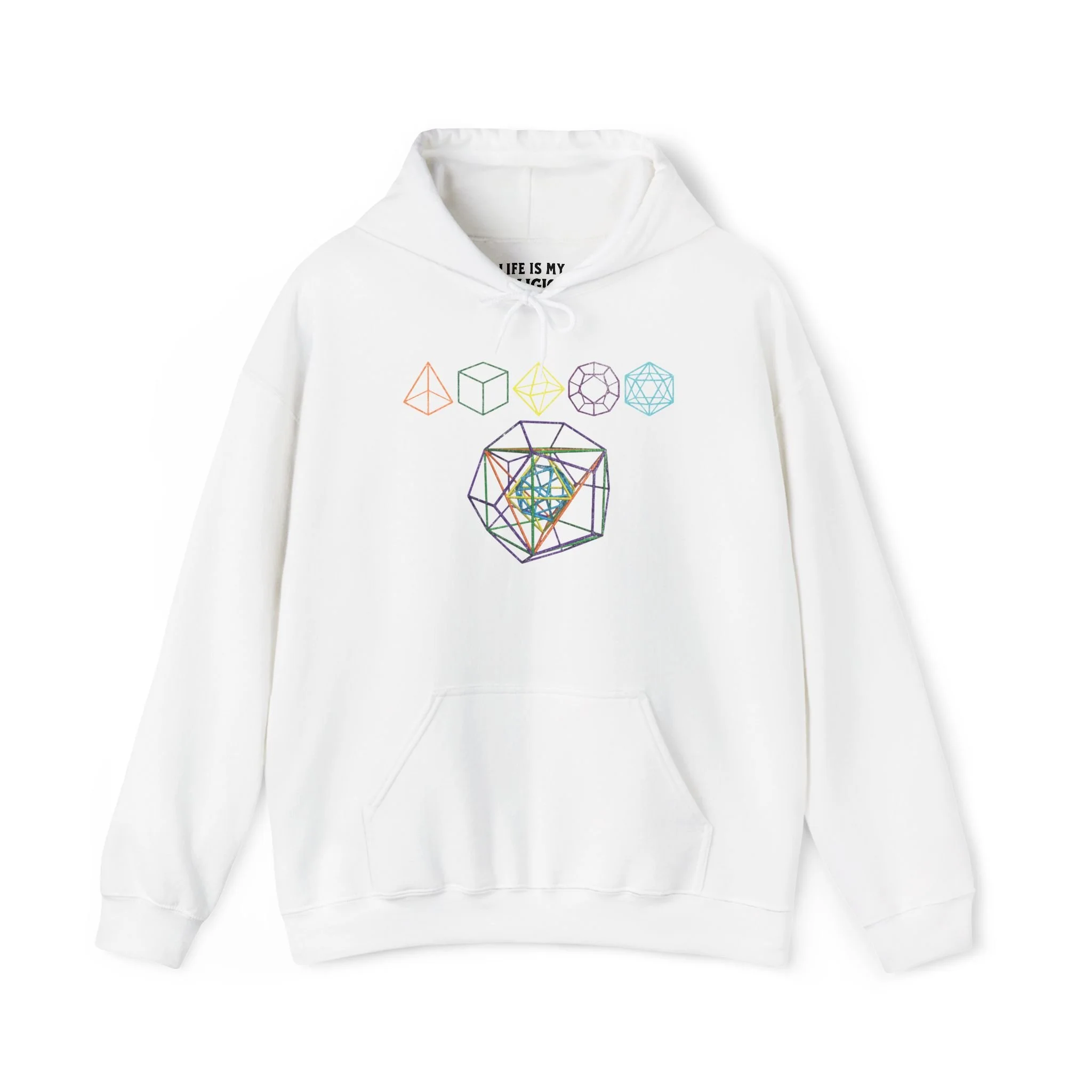 Metatron's Cube/Platonic Solids - Hoodie