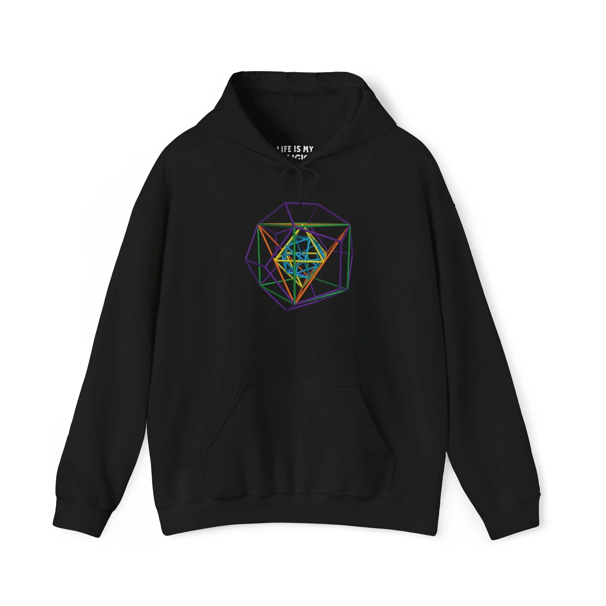 Metatron's Cube 3D - Hoodie