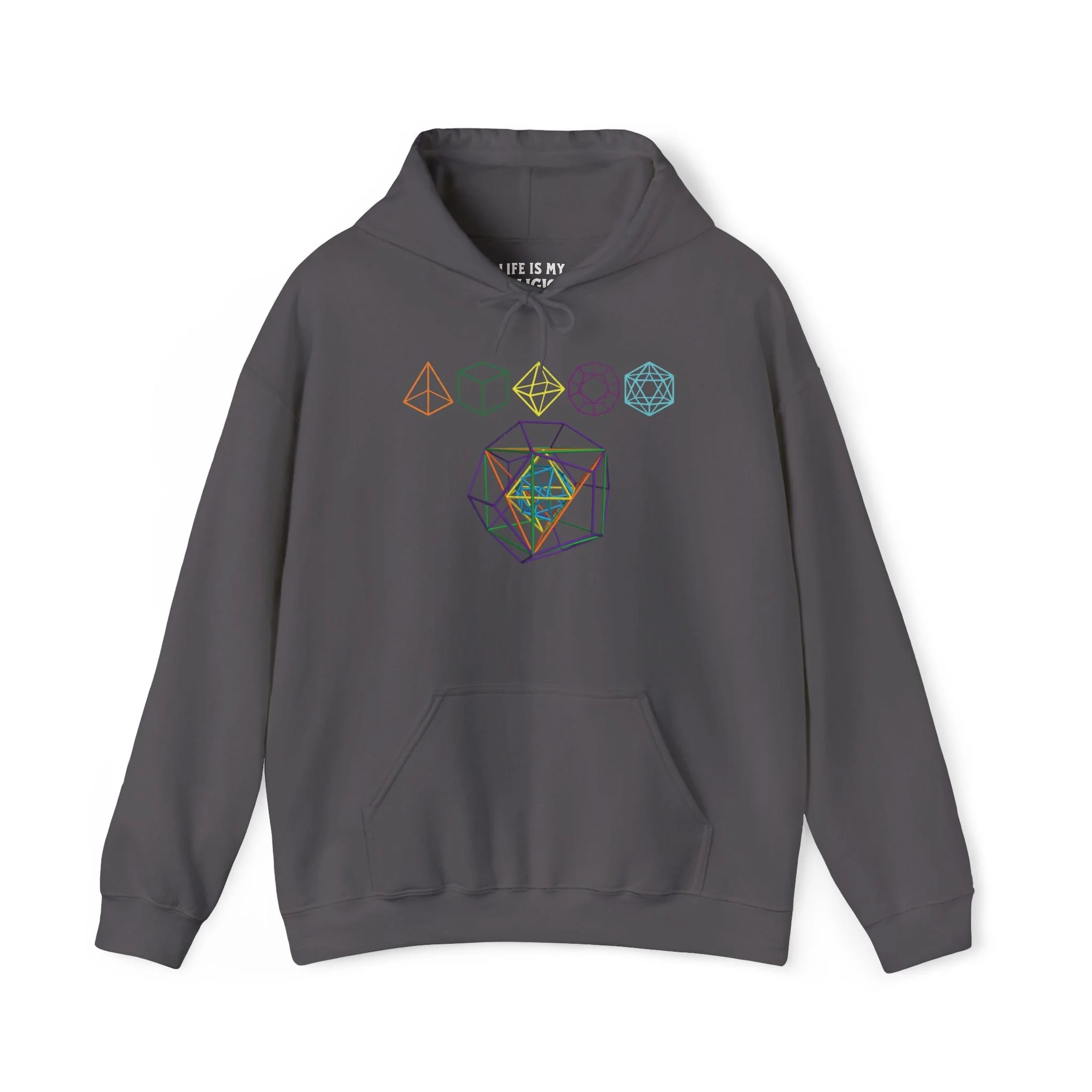 Metatron's Cube/Platonic Solids - Hoodie