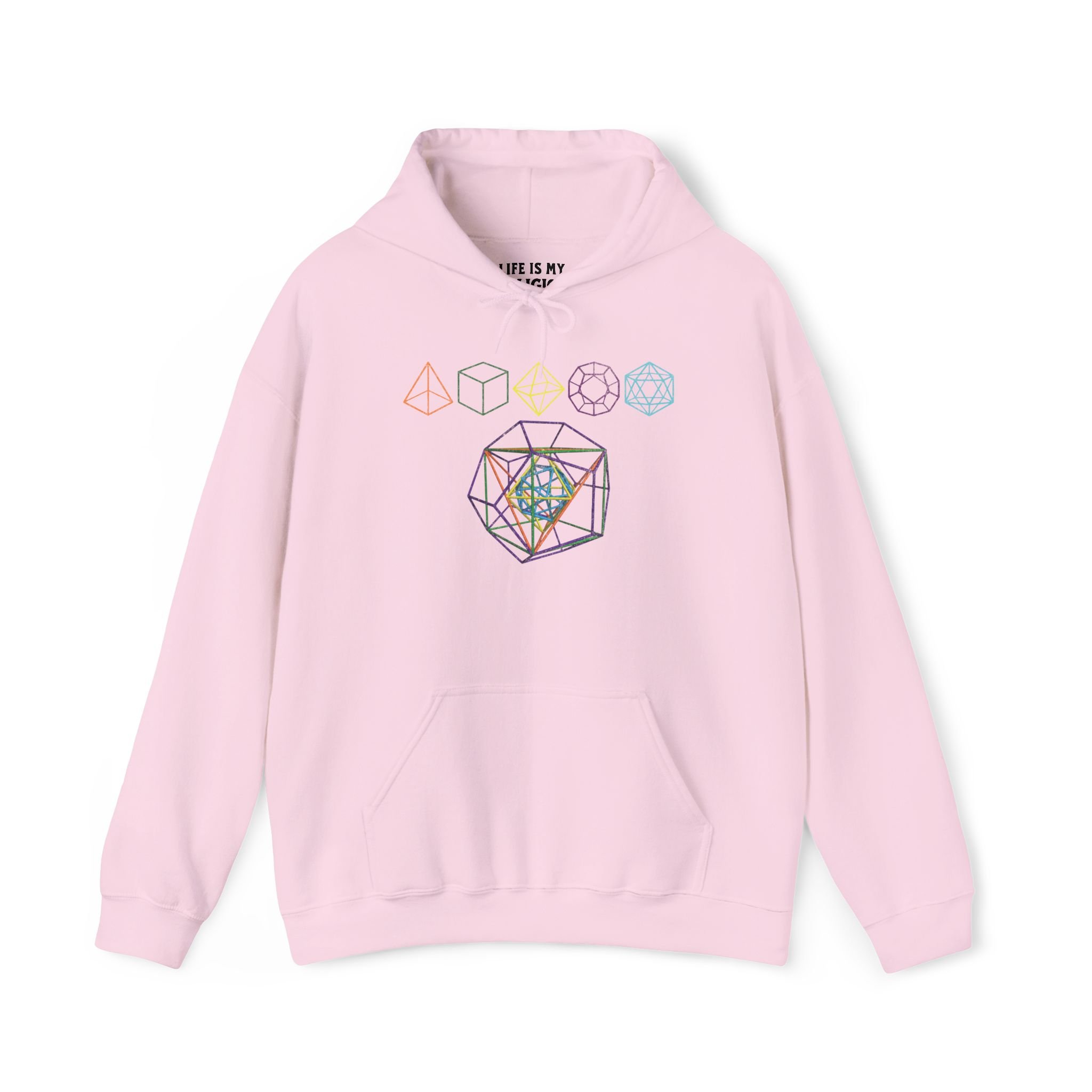 Metatron's Cube/Platonic Solids - Hoodie