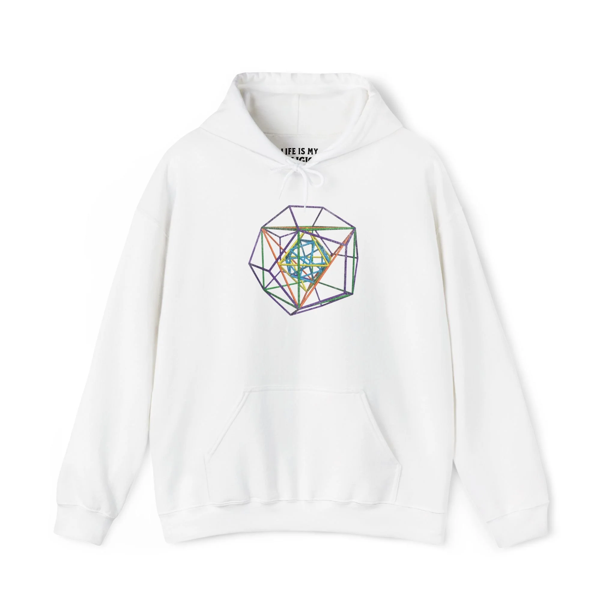 Metatron's Cube 3D - Hoodie