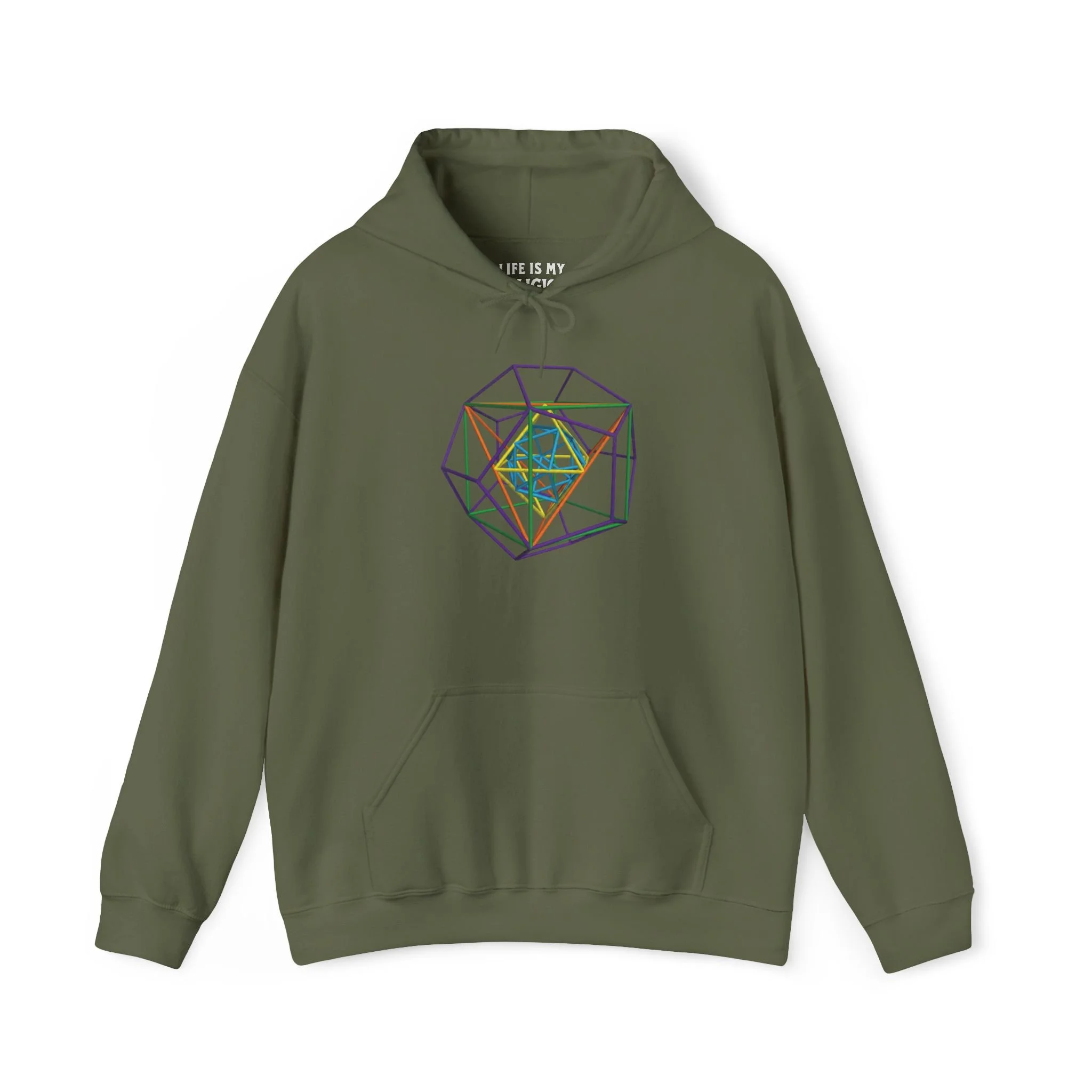 Metatron's Cube 3D - Hoodie