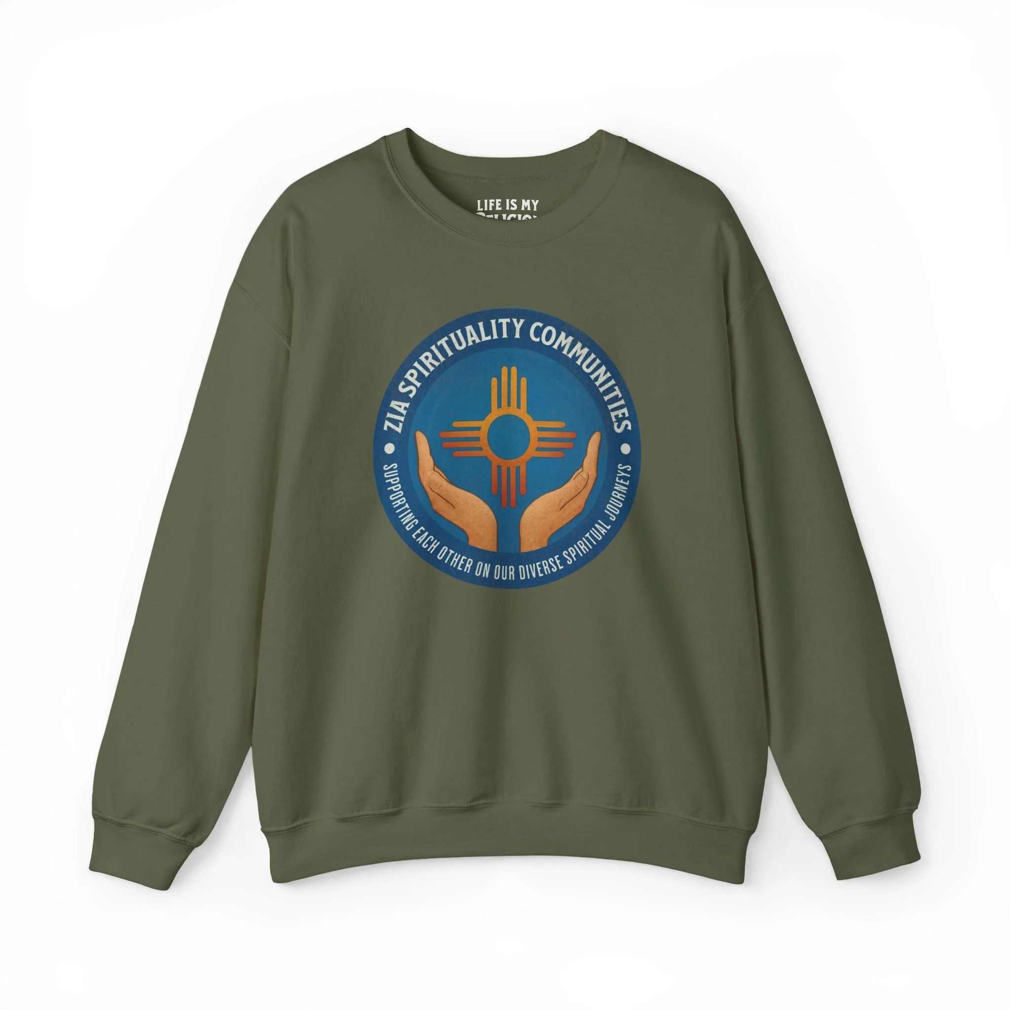 Zia Spirituality Communities - Crewneck Sweatshirt