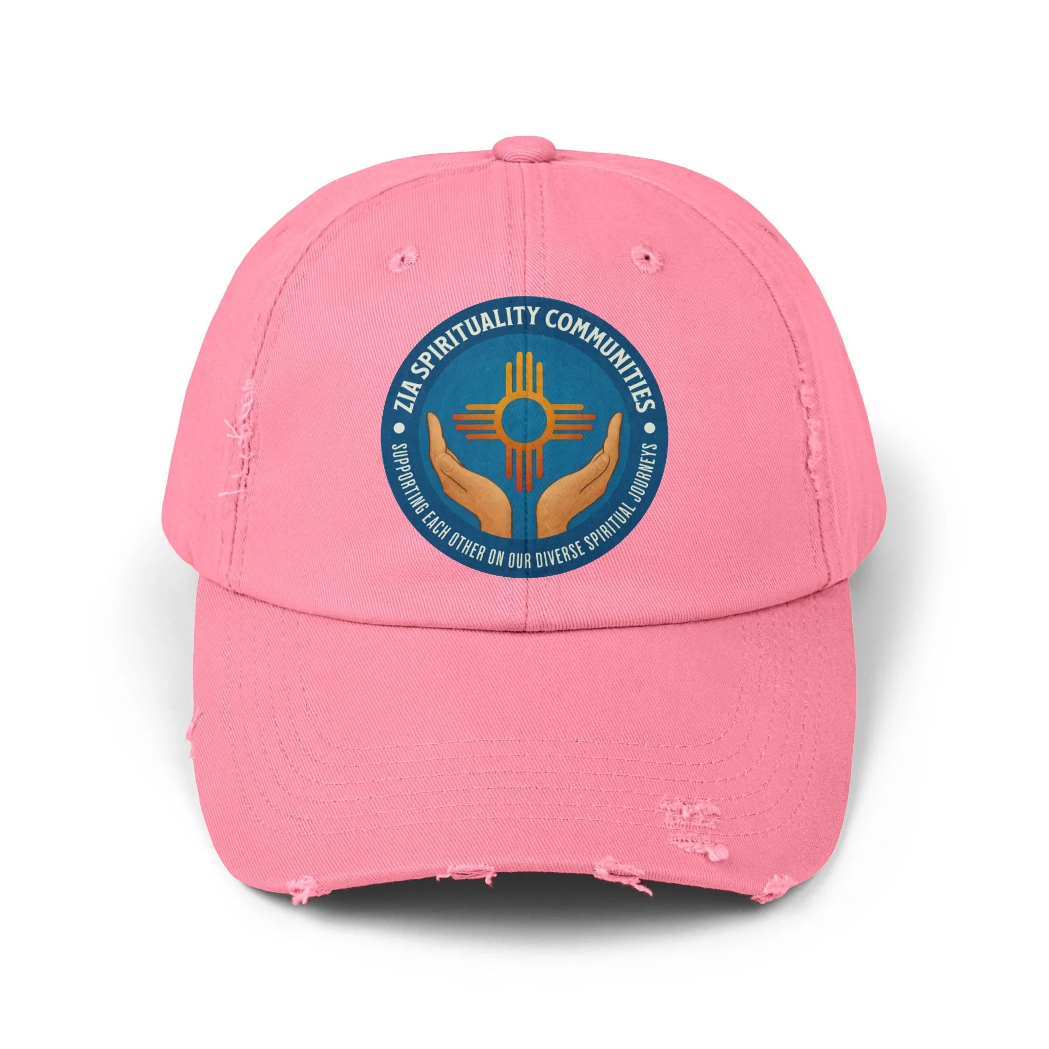 Zia Spirituality Communities - Distressed Cap (8 Colors)