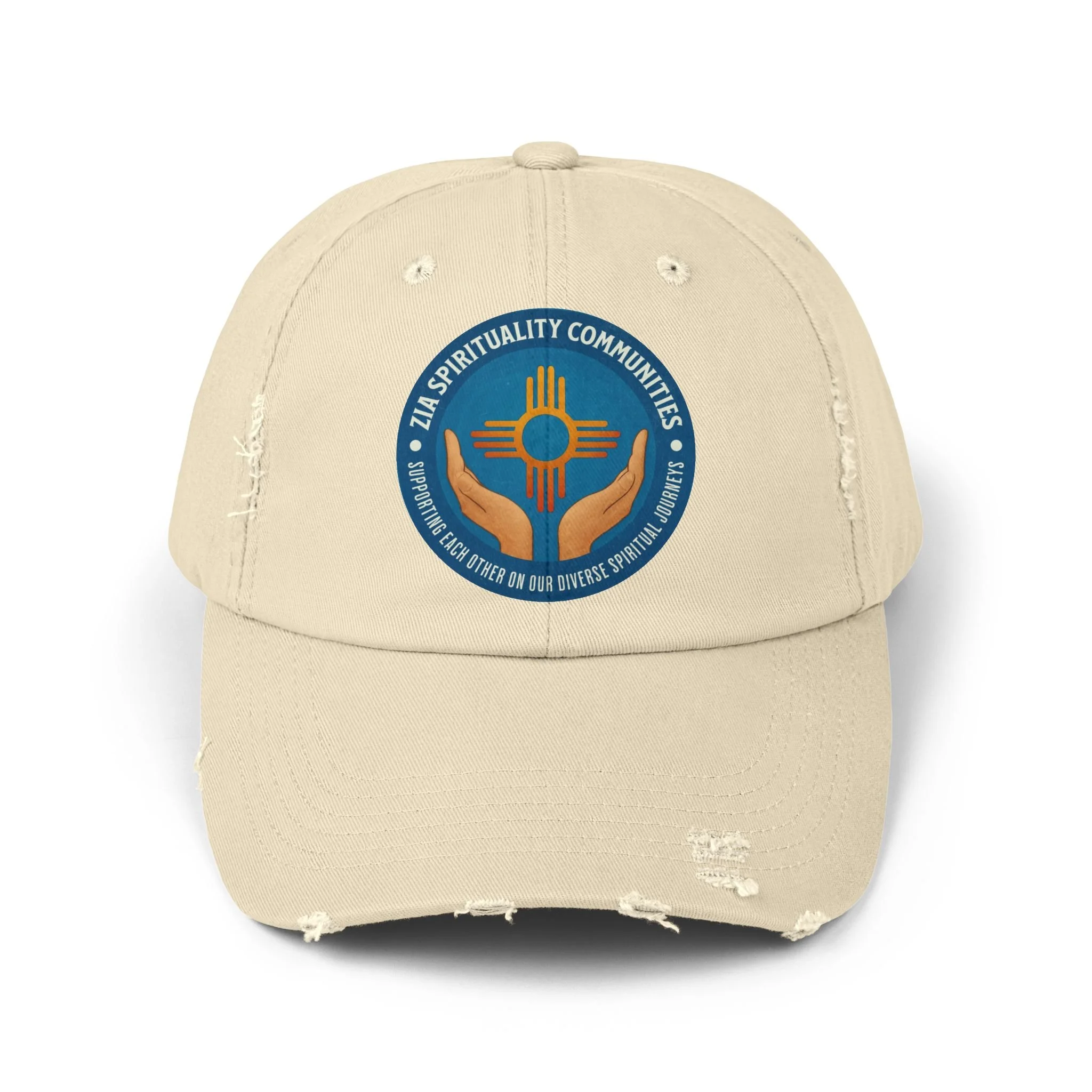 Zia Spirituality Communities - Distressed Cap (8 Colors)